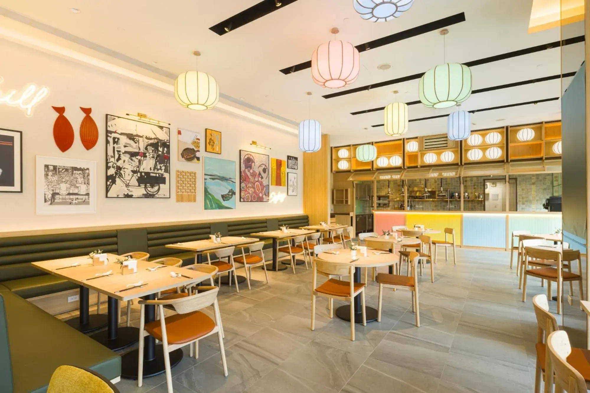 Restaurant/places to eat in Two Tails Hotel Luzhou Restaurant/places to eat in Two Tails Hotel Luzhou