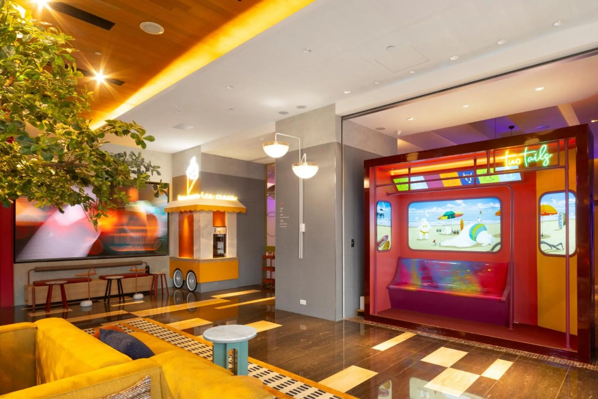 Property building in Two Tails Hotel Luzhou