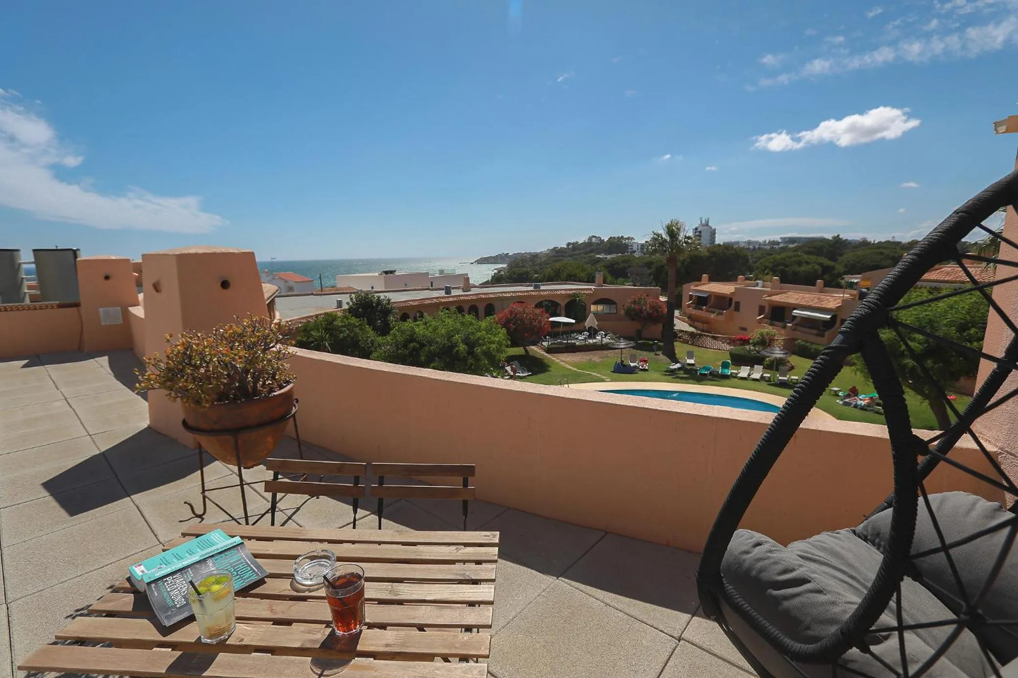 Balcony/Terrace in Clube Maria Luisa