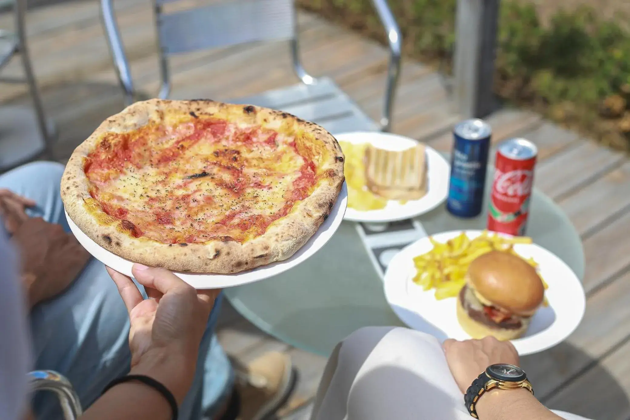 Food and drinks in Clube Maria Luisa Food and drinks in Clube Maria Luisa