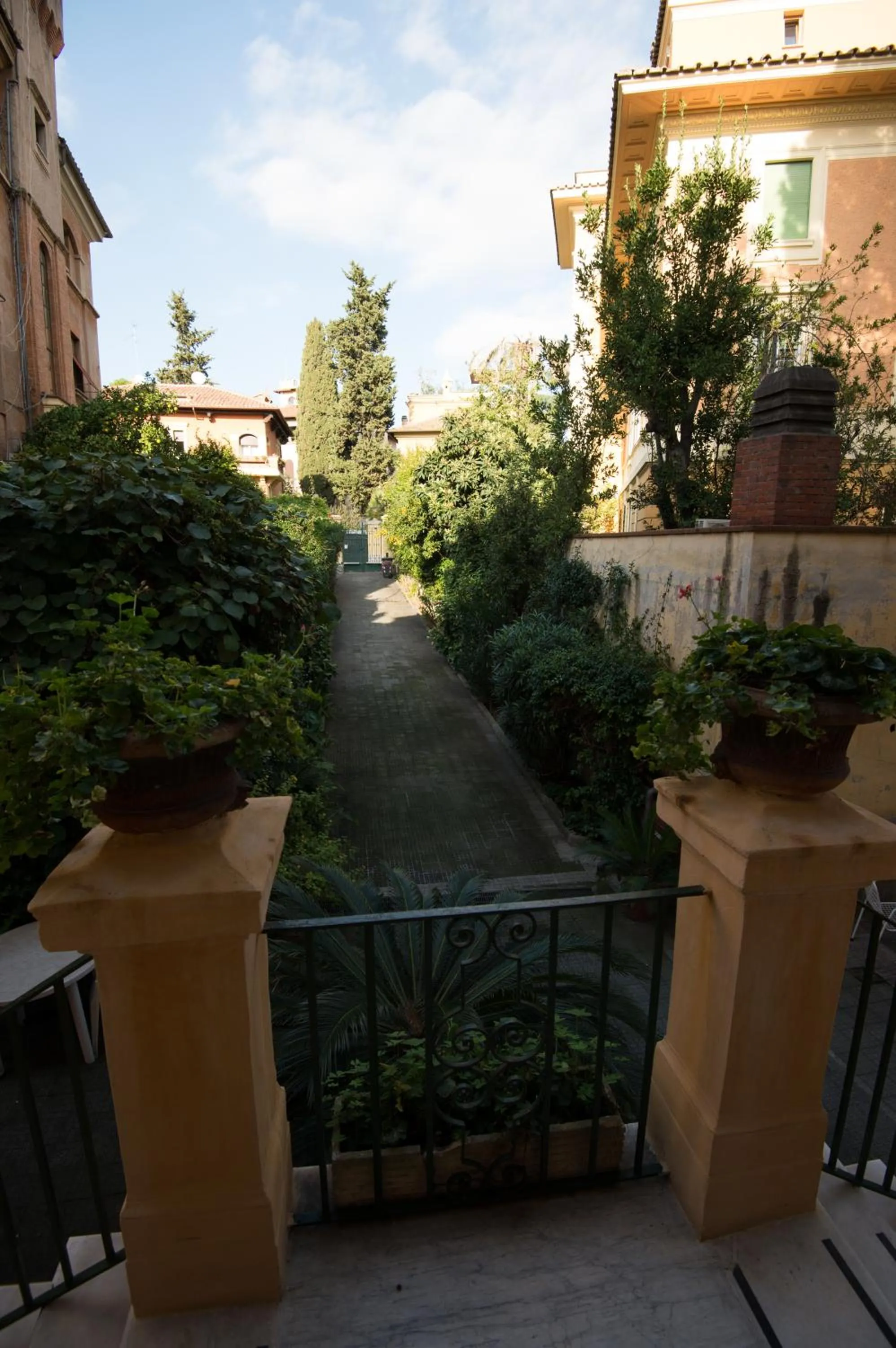 Decorative detail in Hotel Major Aventinus