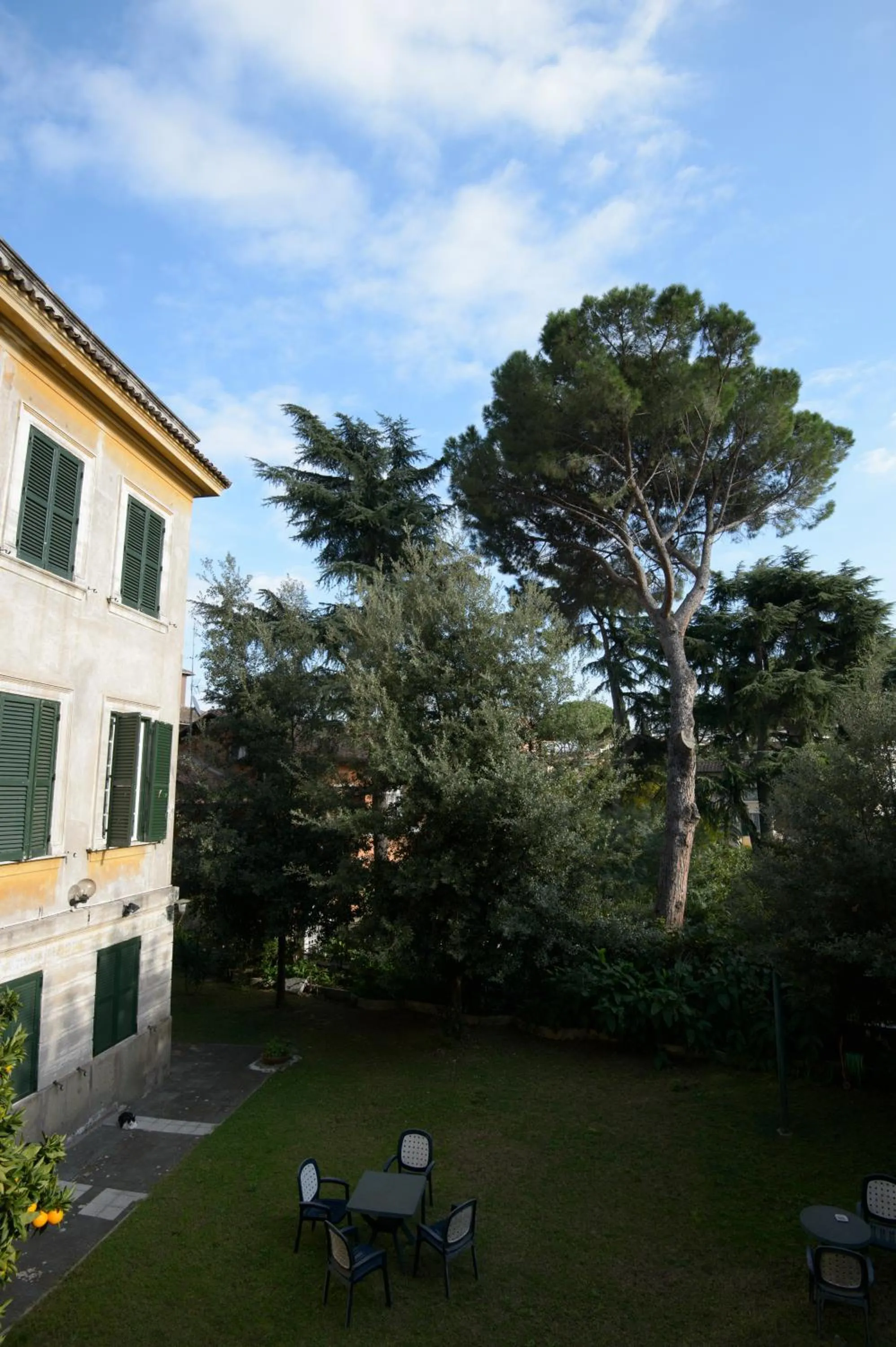 Garden view in Hotel Major Aventinus