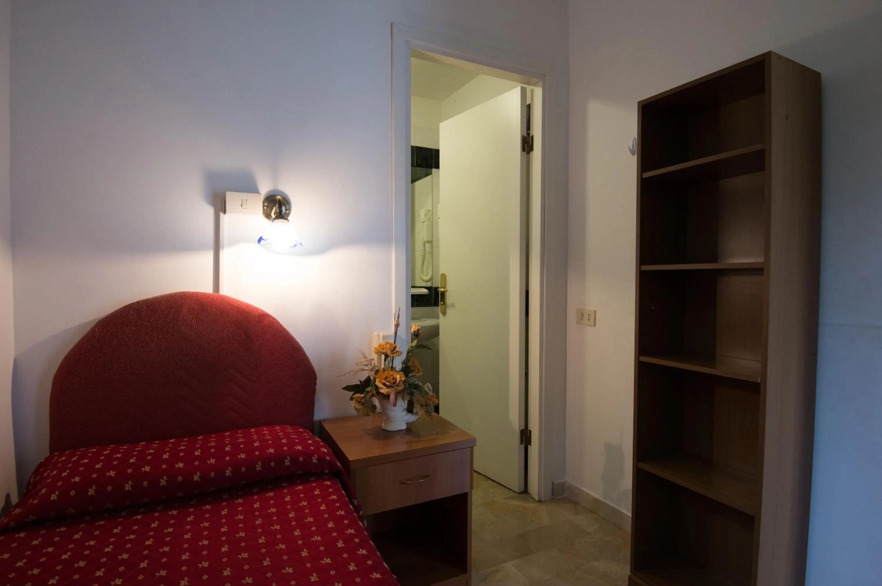 Bed in Hotel Major Aventinus