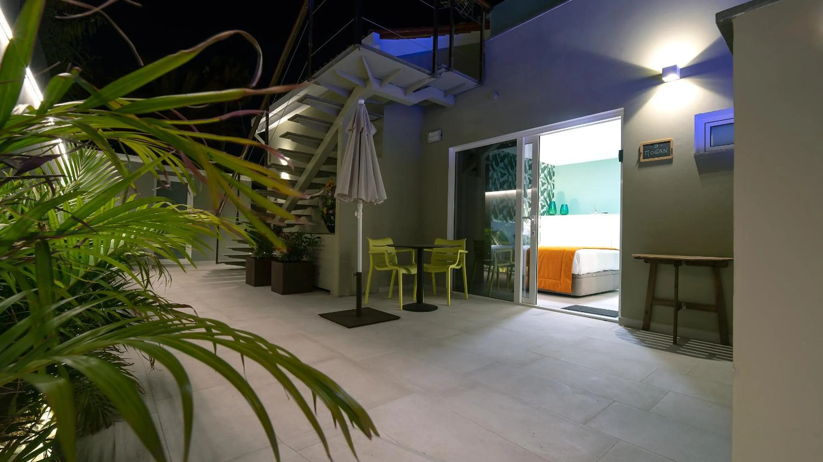 Patio in Villa RG Boutique Hotel - Adults Only