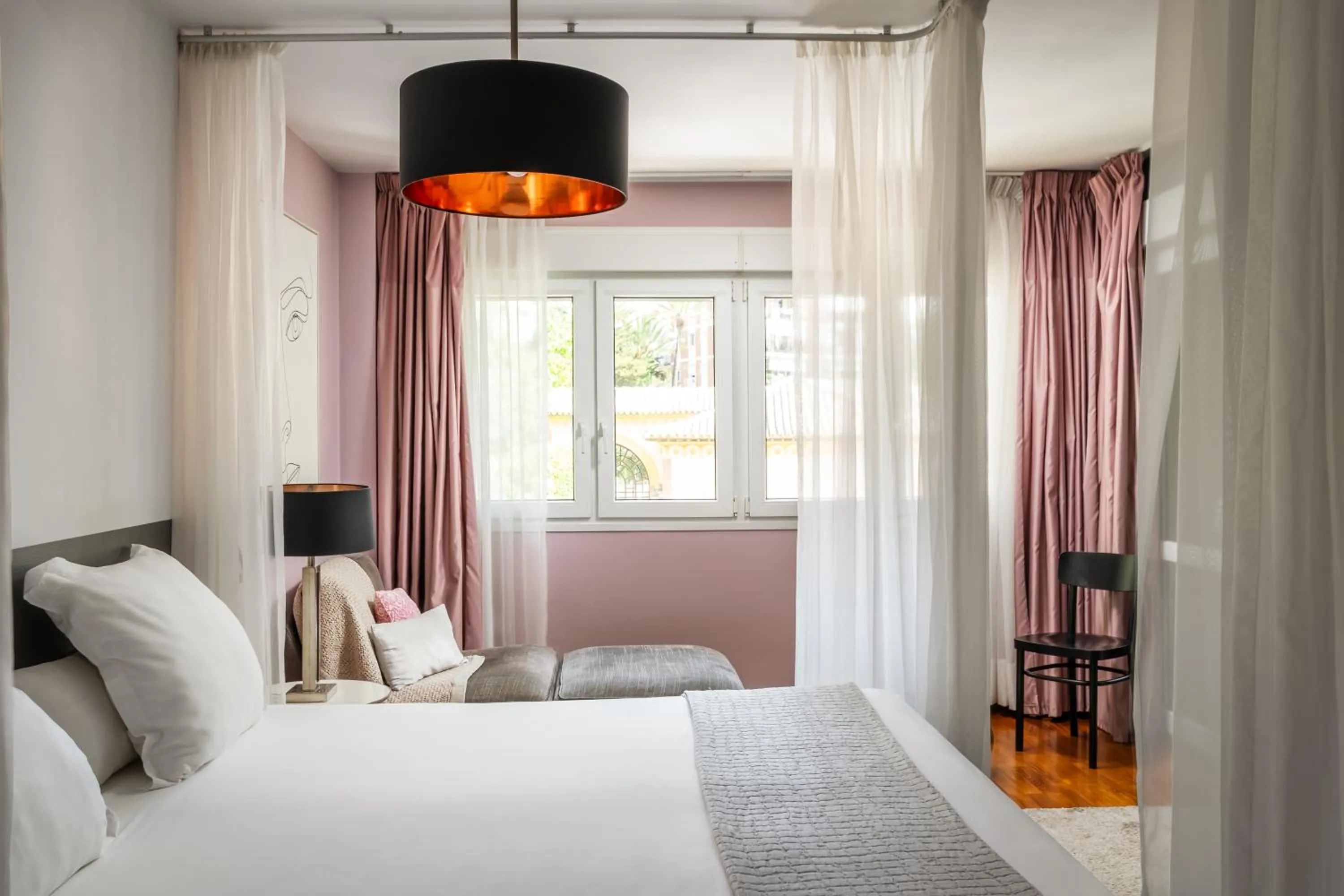 Bedroom, Bed in BYPILLOW Villa Lorena Adults Recommended