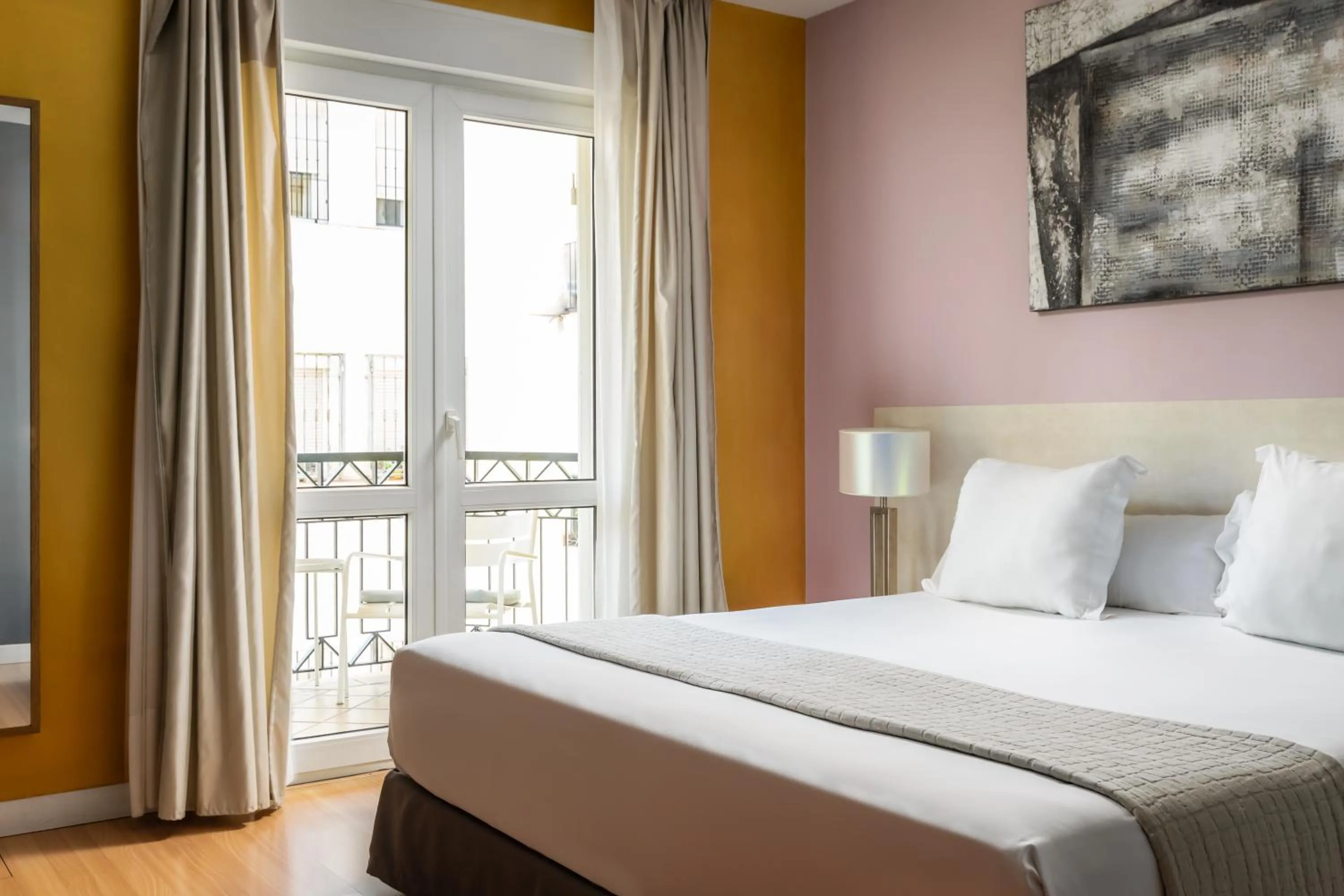 Bedroom, Bed in BYPILLOW Villa Lorena Adults Recommended