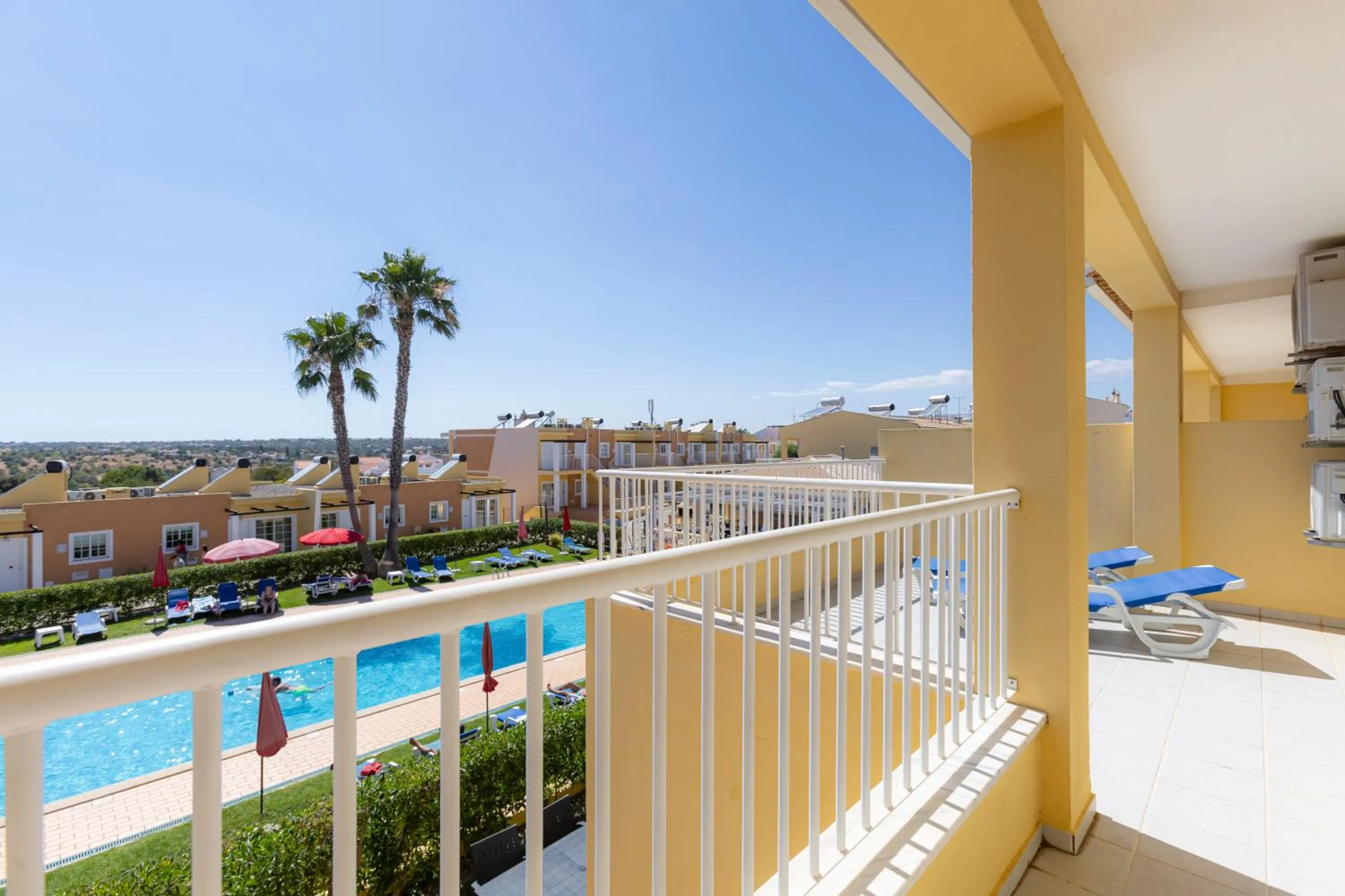 Pool view in Villas Barrocal