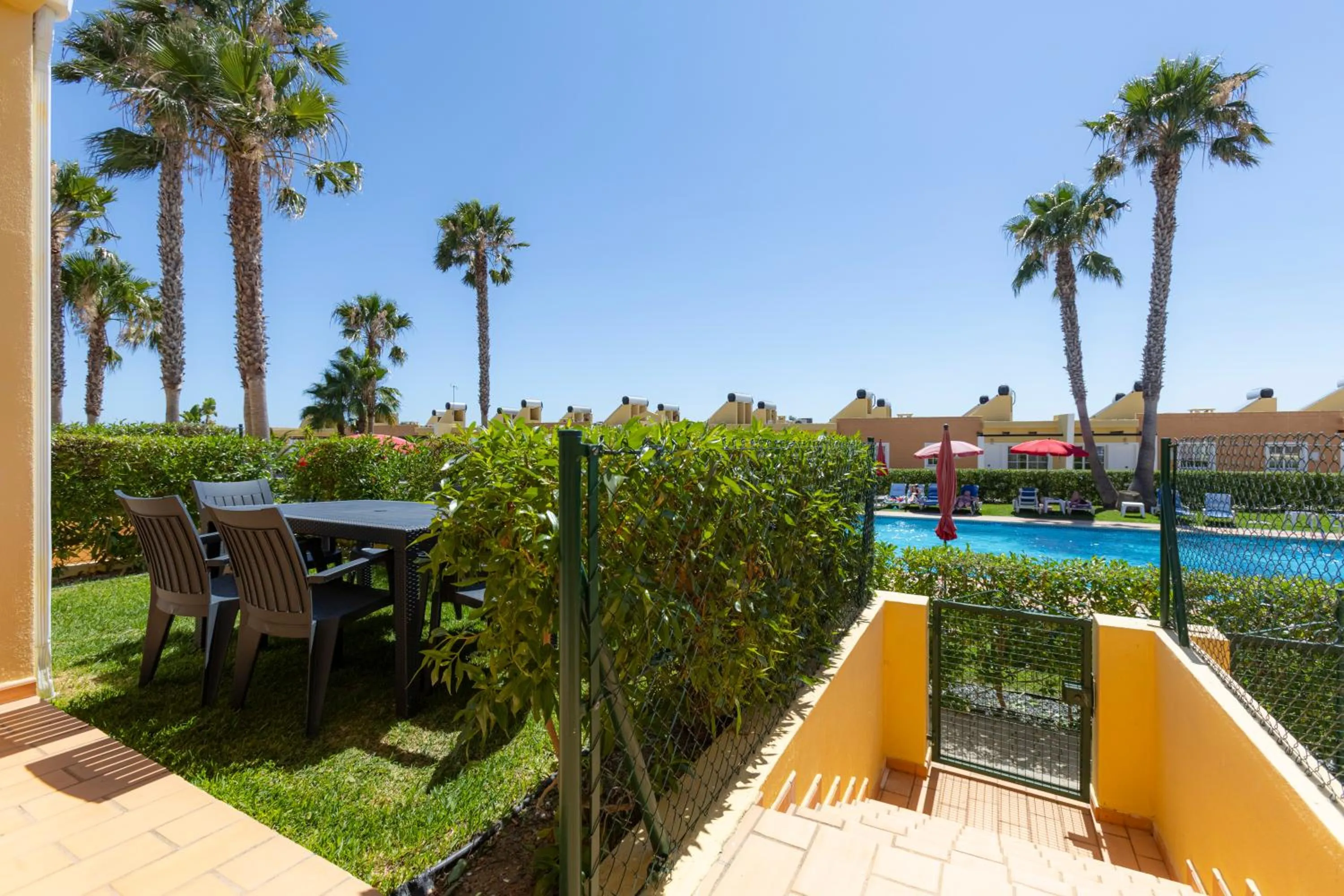 Garden view in Villas Barrocal