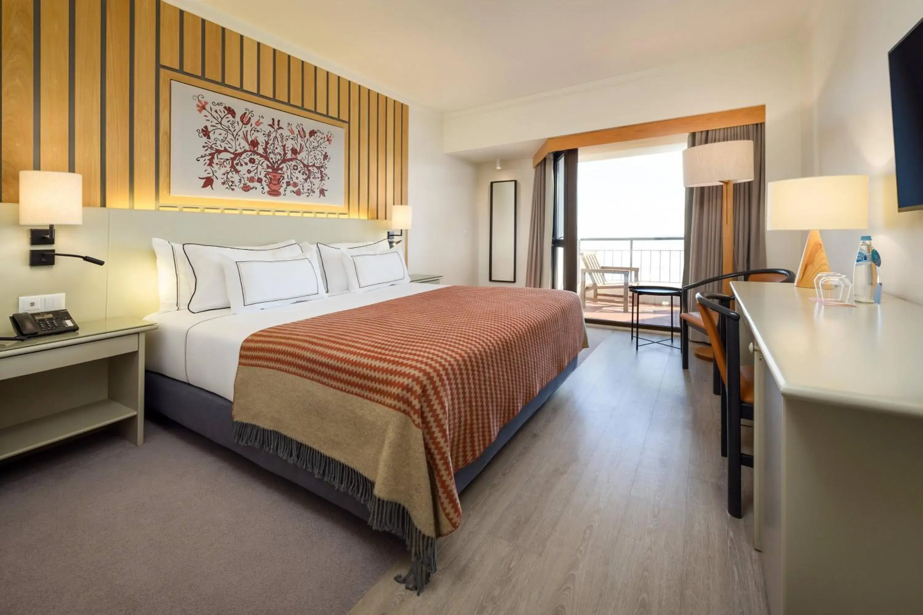 Bed in Meliá Castelo Branco Bed in Meliá Castelo Branco