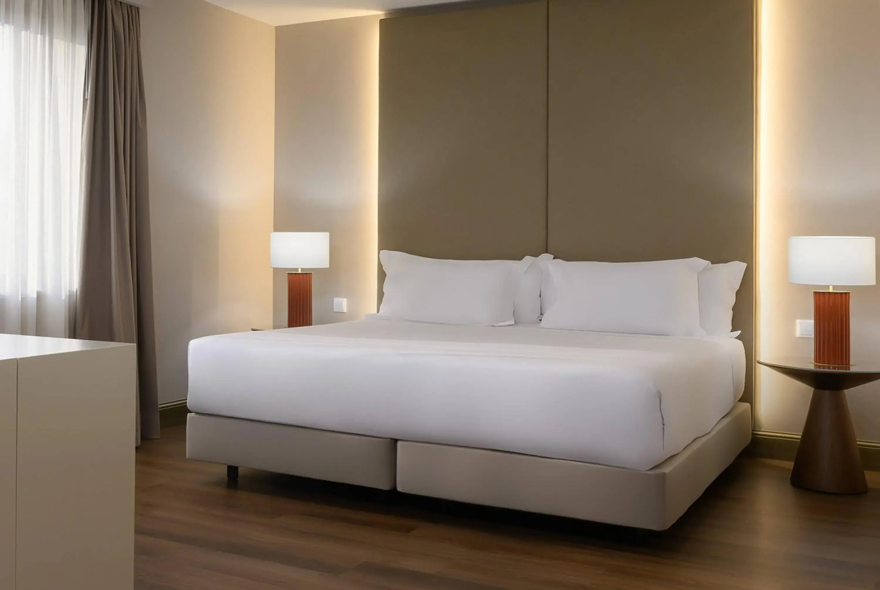 Bed in Hotel Coimbra Aeminium Affiliated by Meliá Bed in Hotel Coimbra Aeminium Affiliated by Meliá