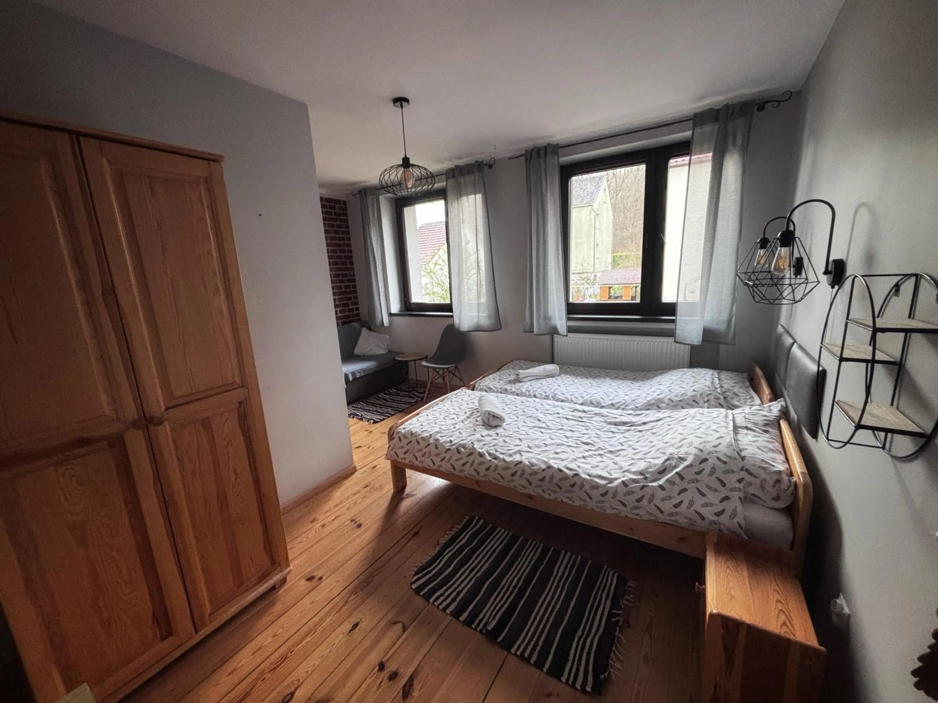 Bed in "Miło.Tu" Pokoje Gościnne