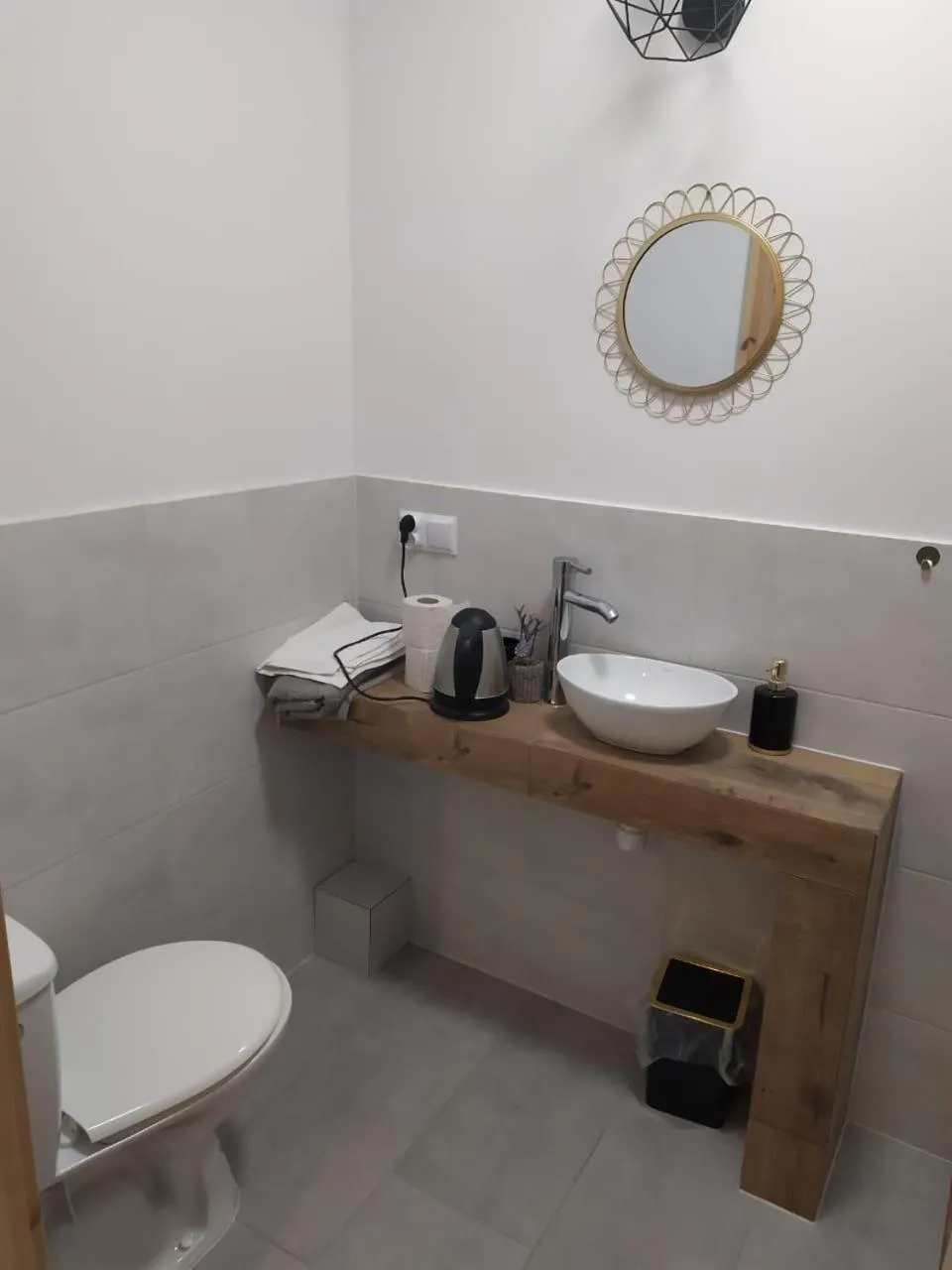 Toilet in "Miło.Tu" Pokoje Gościnne