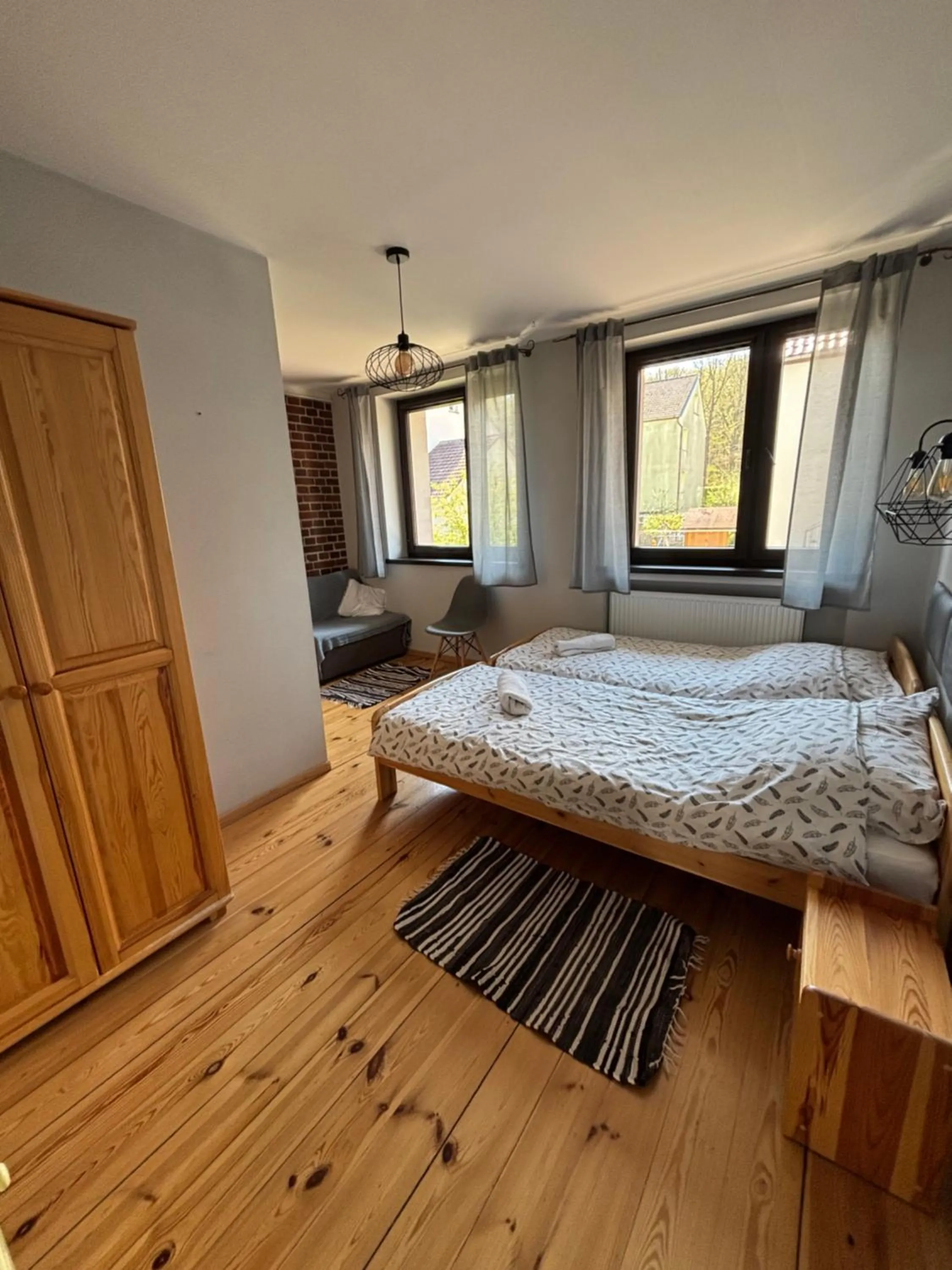Bed in "Miło.Tu" Pokoje Gościnne