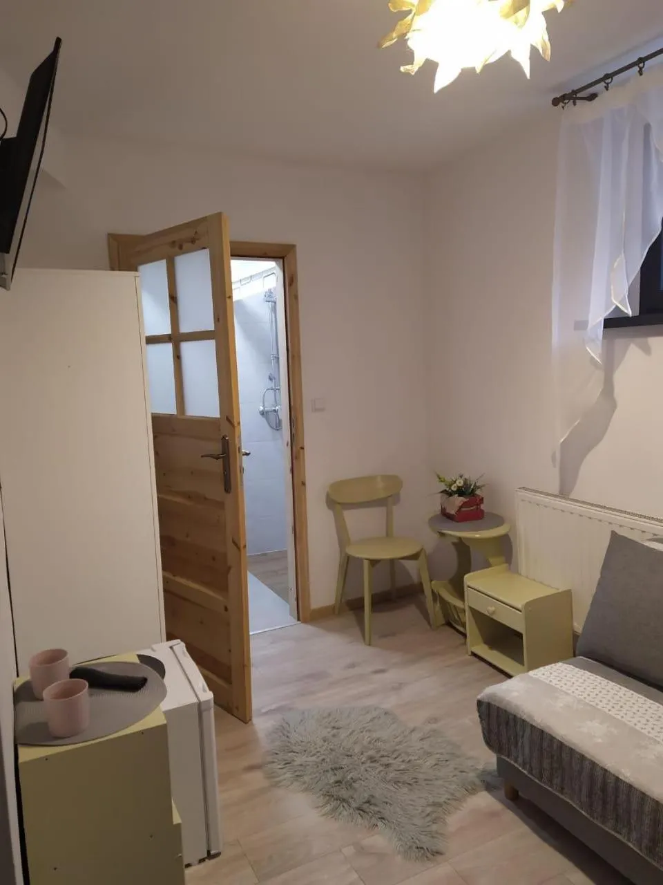 Seating area in "Miło.Tu" Pokoje Gościnne