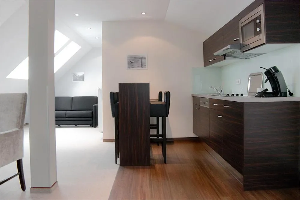 Kitchen or kitchenette in Boardinghouse Bielefeld