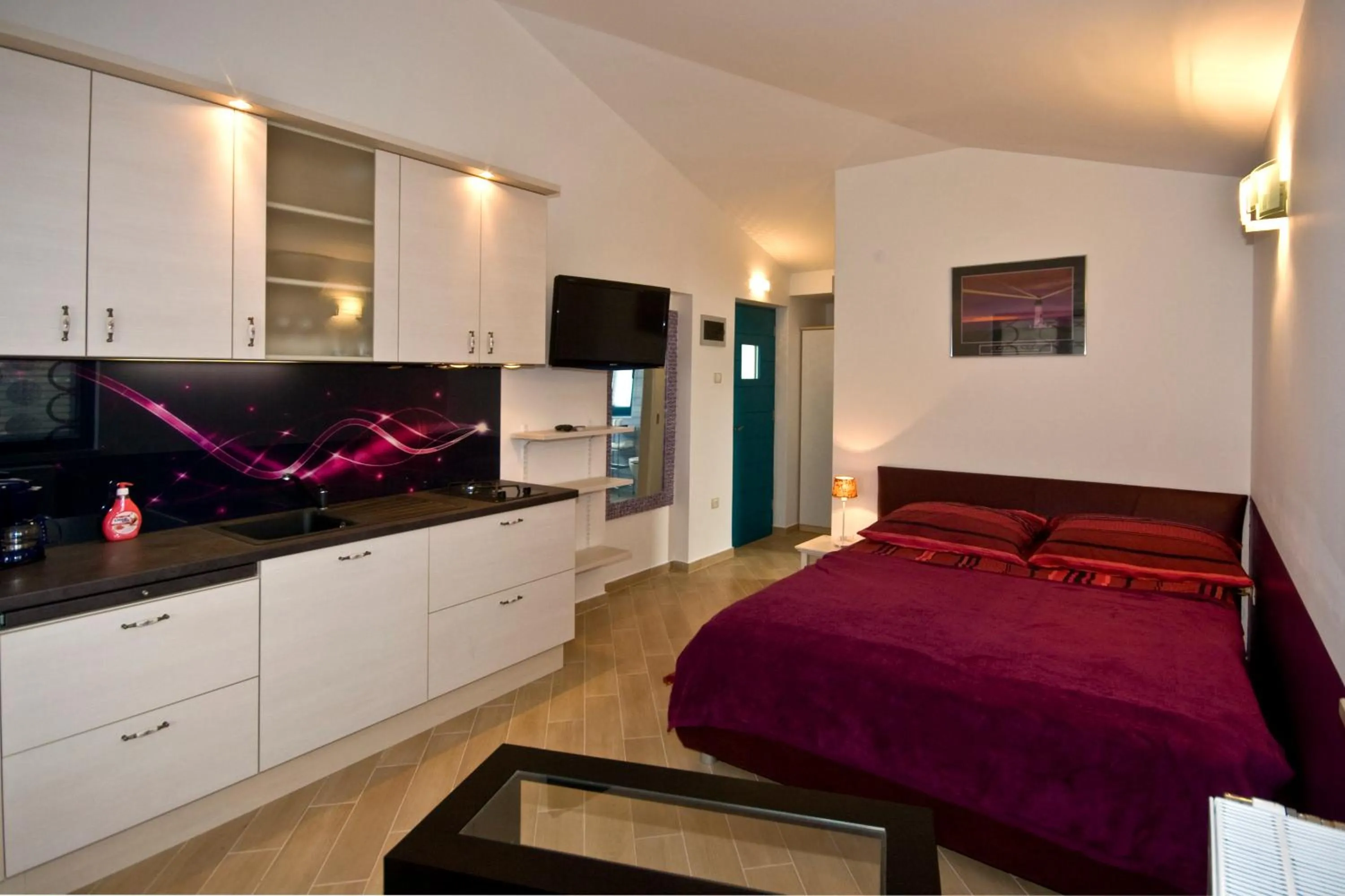 Bed in Rooms and Apartments Villa Dama