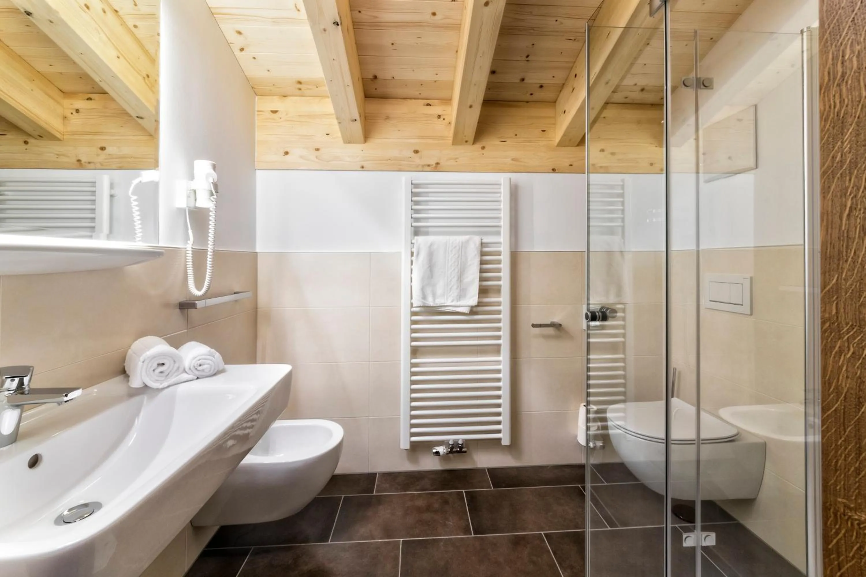 Bathroom in Hotel Moritz