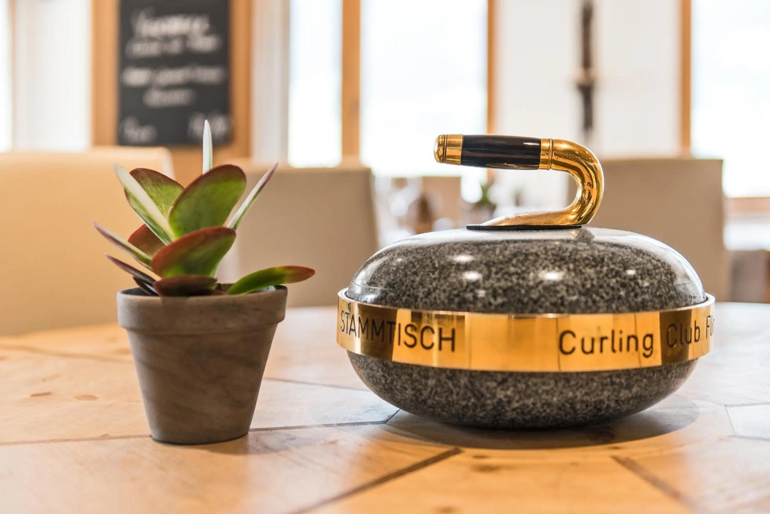 Decorative detail in Hotel Restaurant Chesa