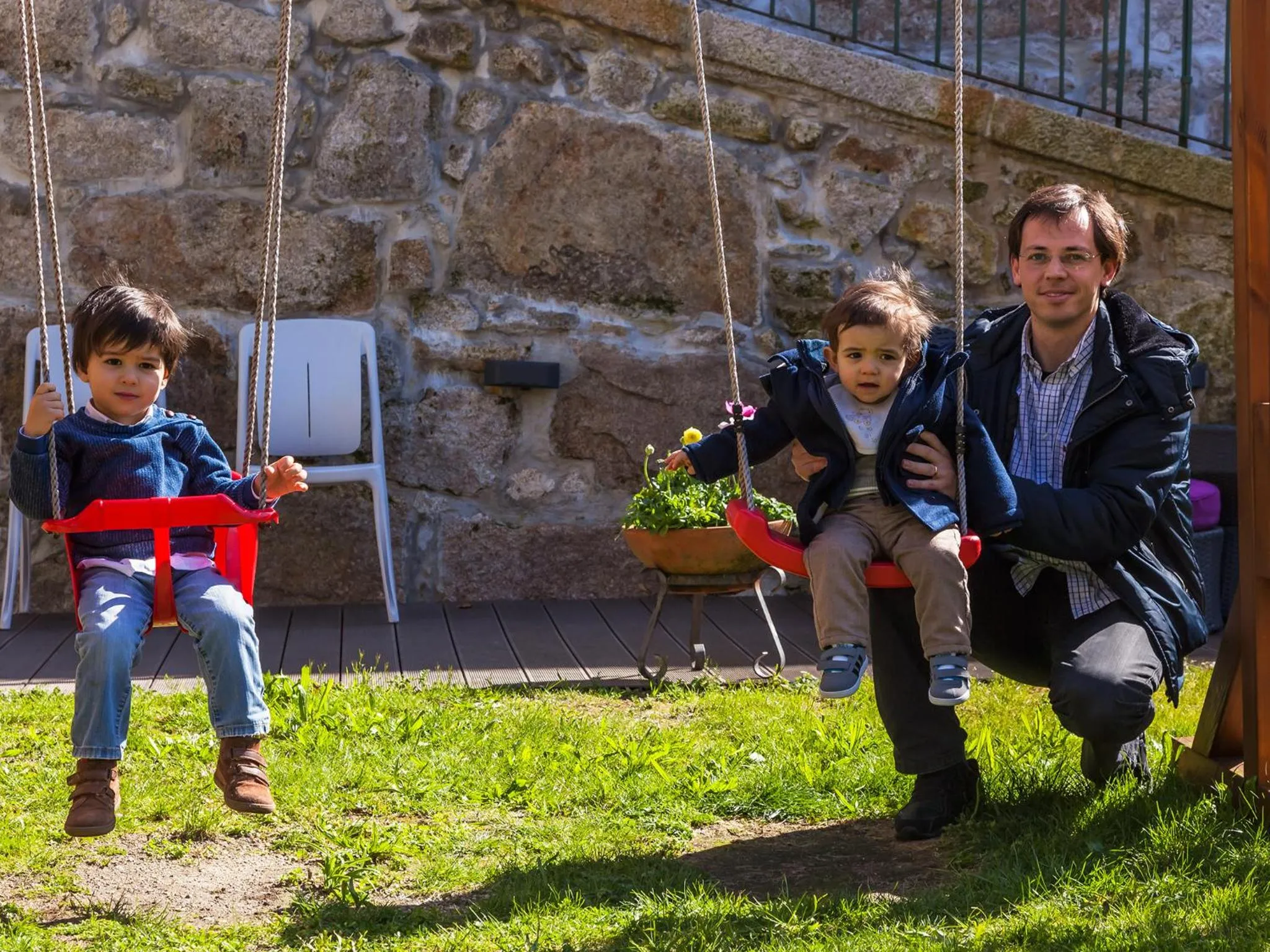 Balcony/Terrace in Pedra Iberica