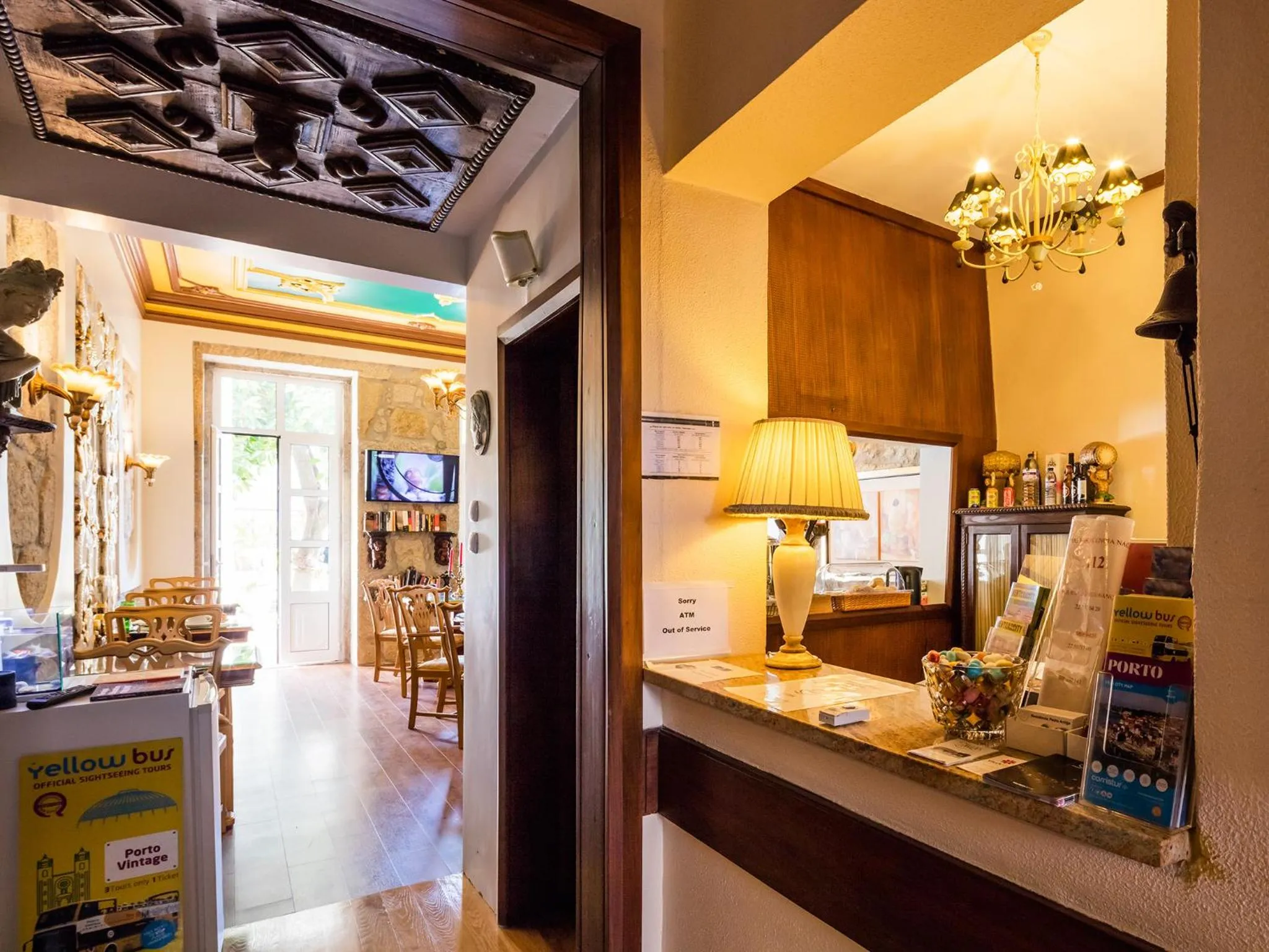 Lobby or reception in Pedra Iberica