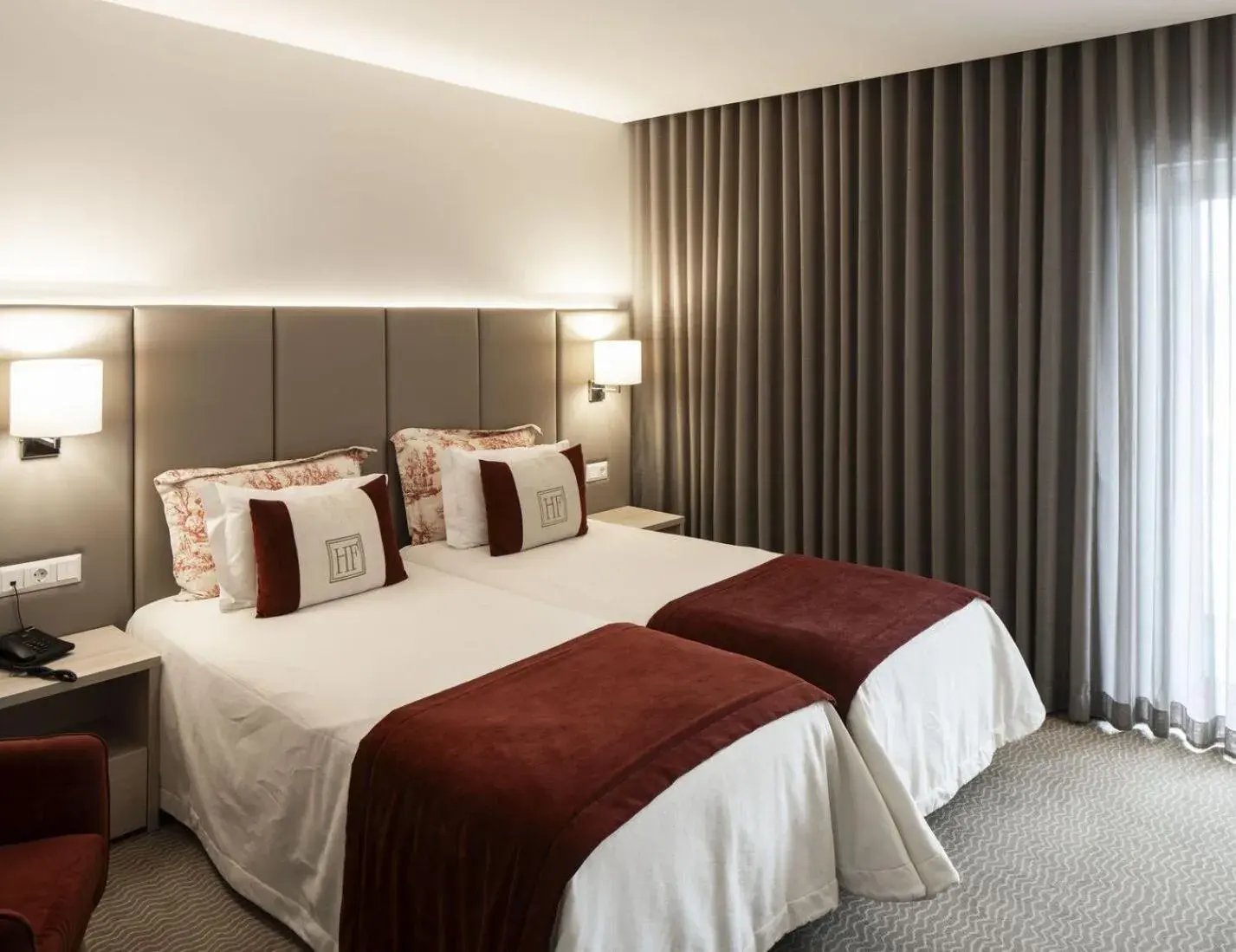 Bed in Hotel Fatima Center Bed in Hotel Fatima Center