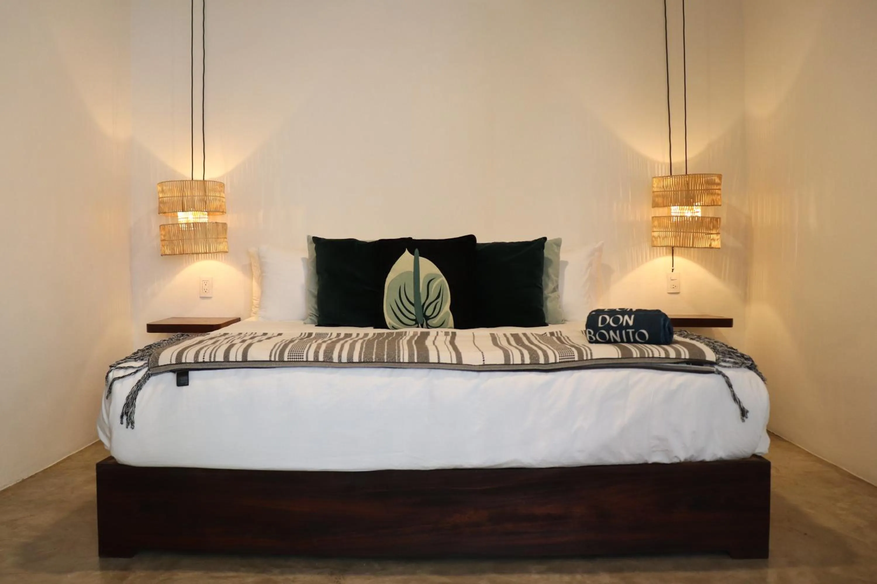 Bed in Residencia Tropical Don Bonito