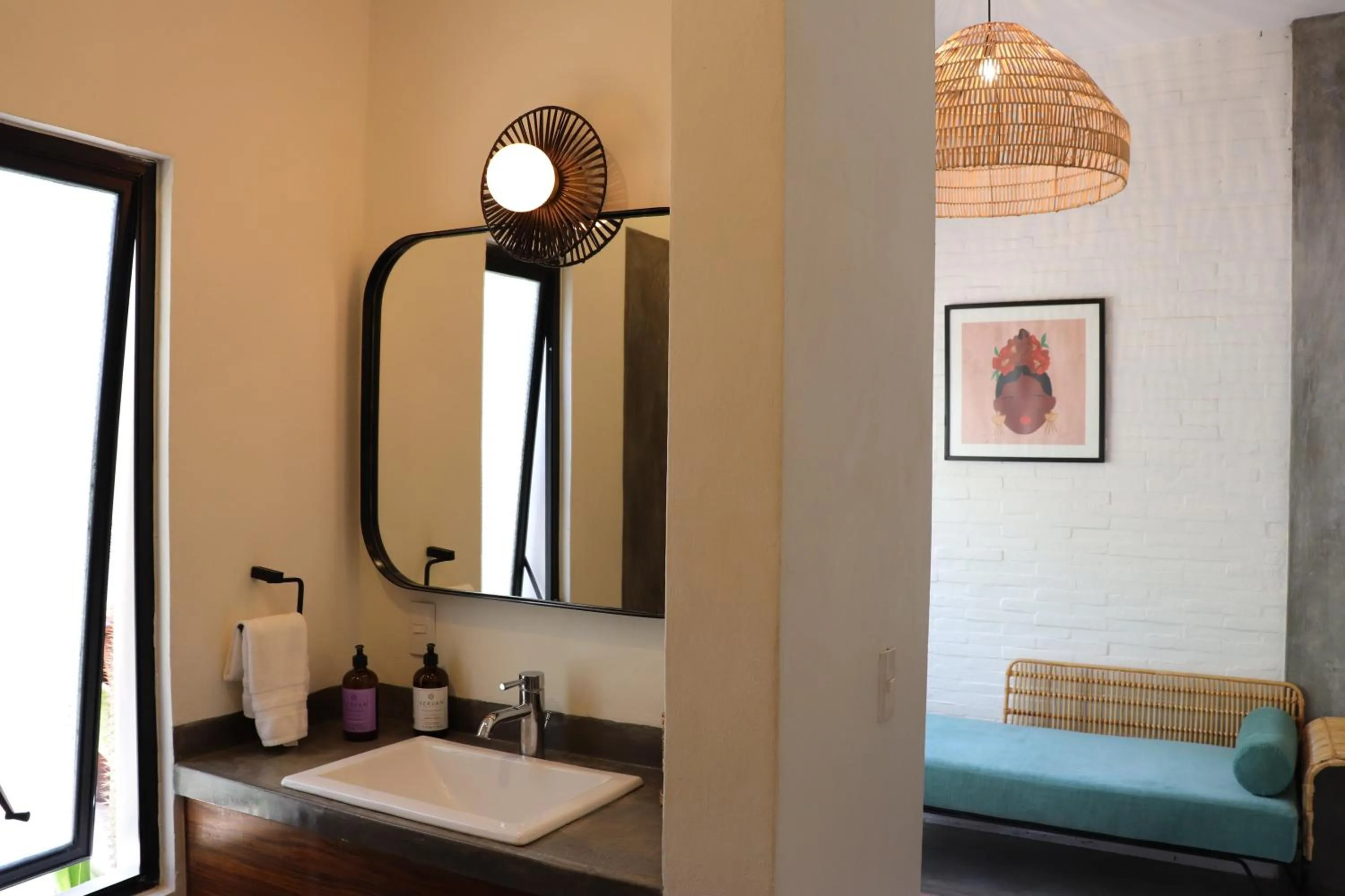 Bathroom in Residencia Tropical Don Bonito