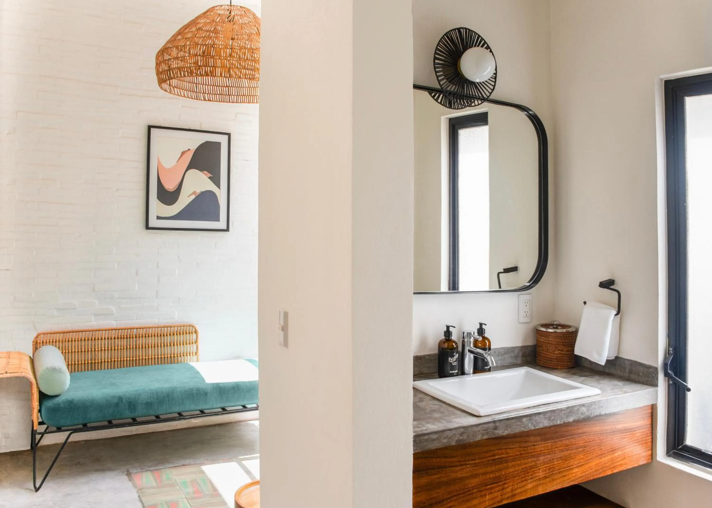 Bathroom in Residencia Tropical Don Bonito