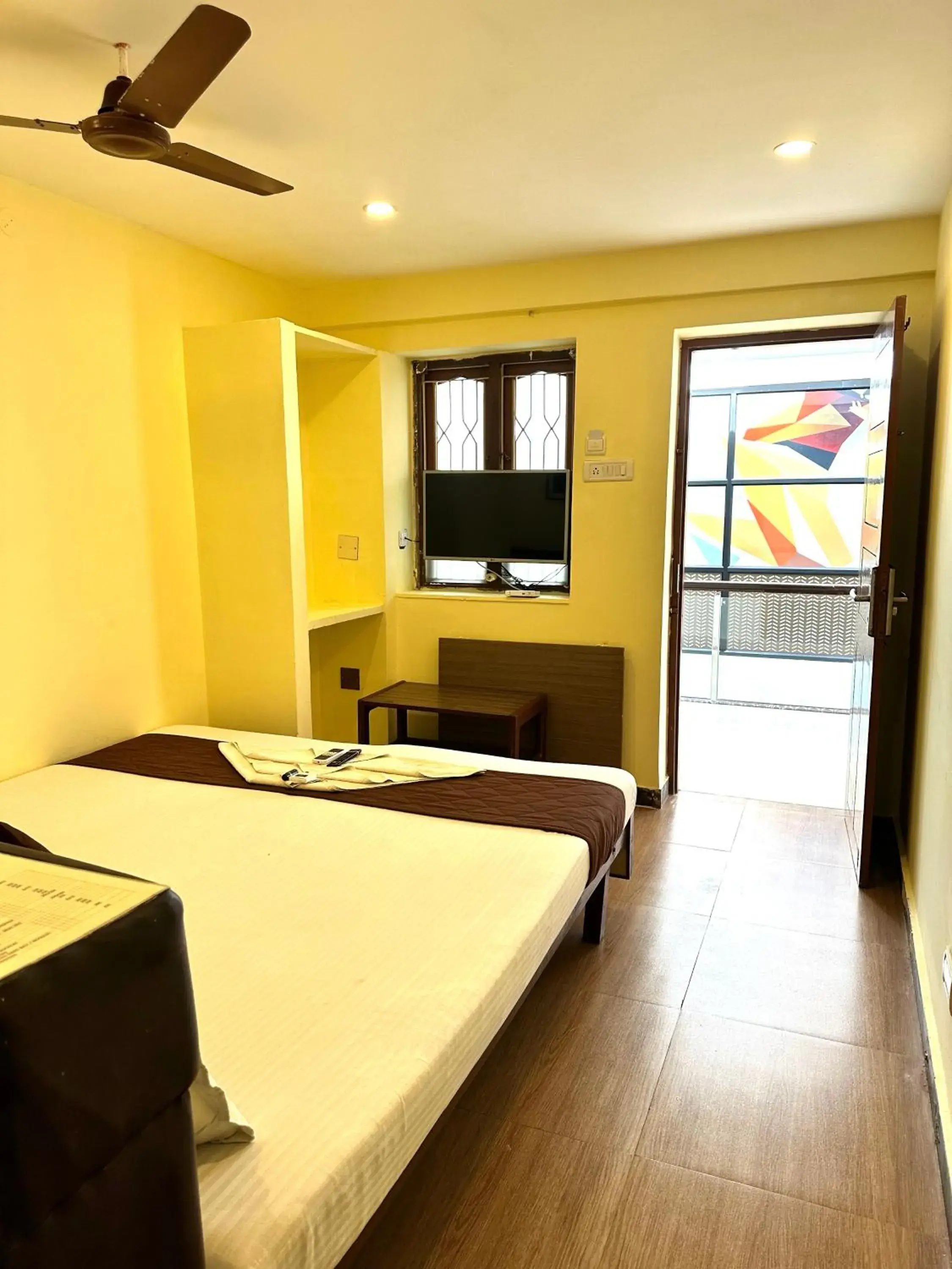 View (from property/room), Bed in Hotel Ramakrishna View (from property/room), Bed in Hotel Ramakrishna