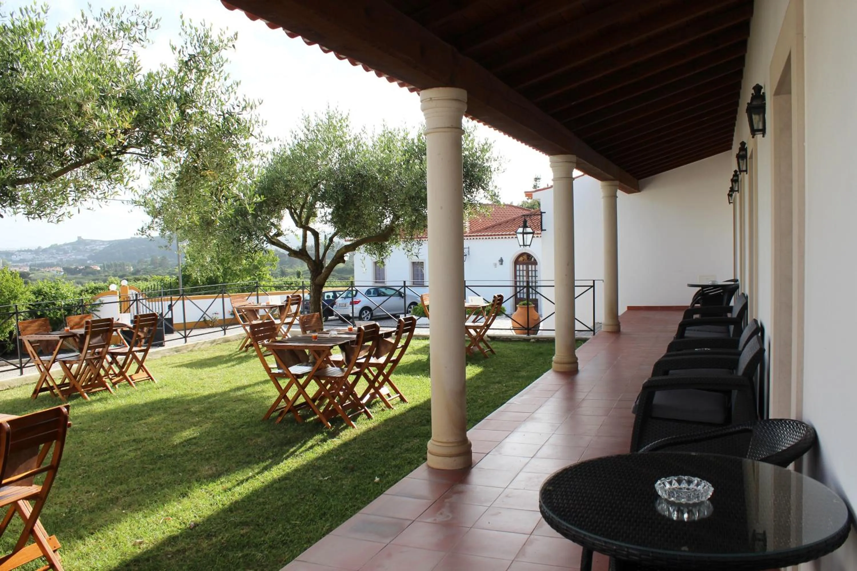 Balcony/Terrace in Casa de Campo Sao Rafael - Turismo Rural