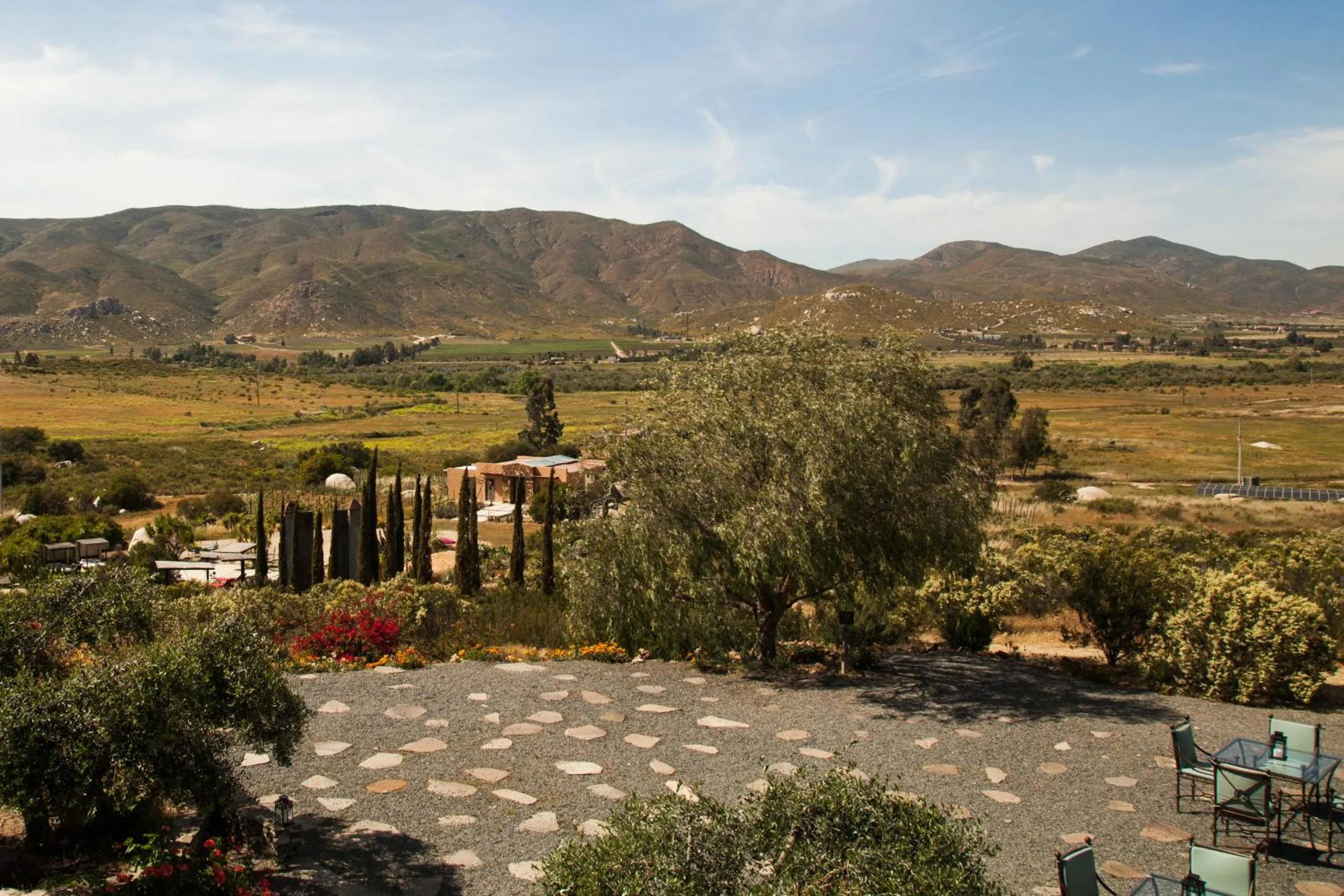 Garden in La Villa del Valle