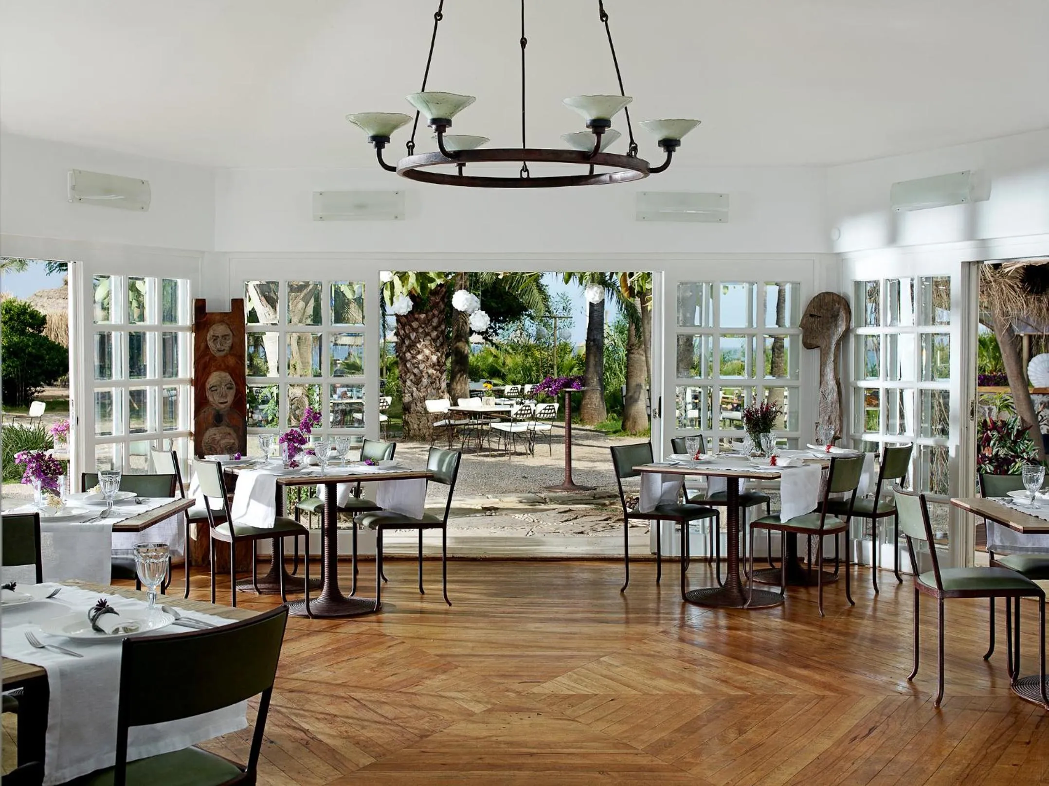 Patio in Olympos Lodge