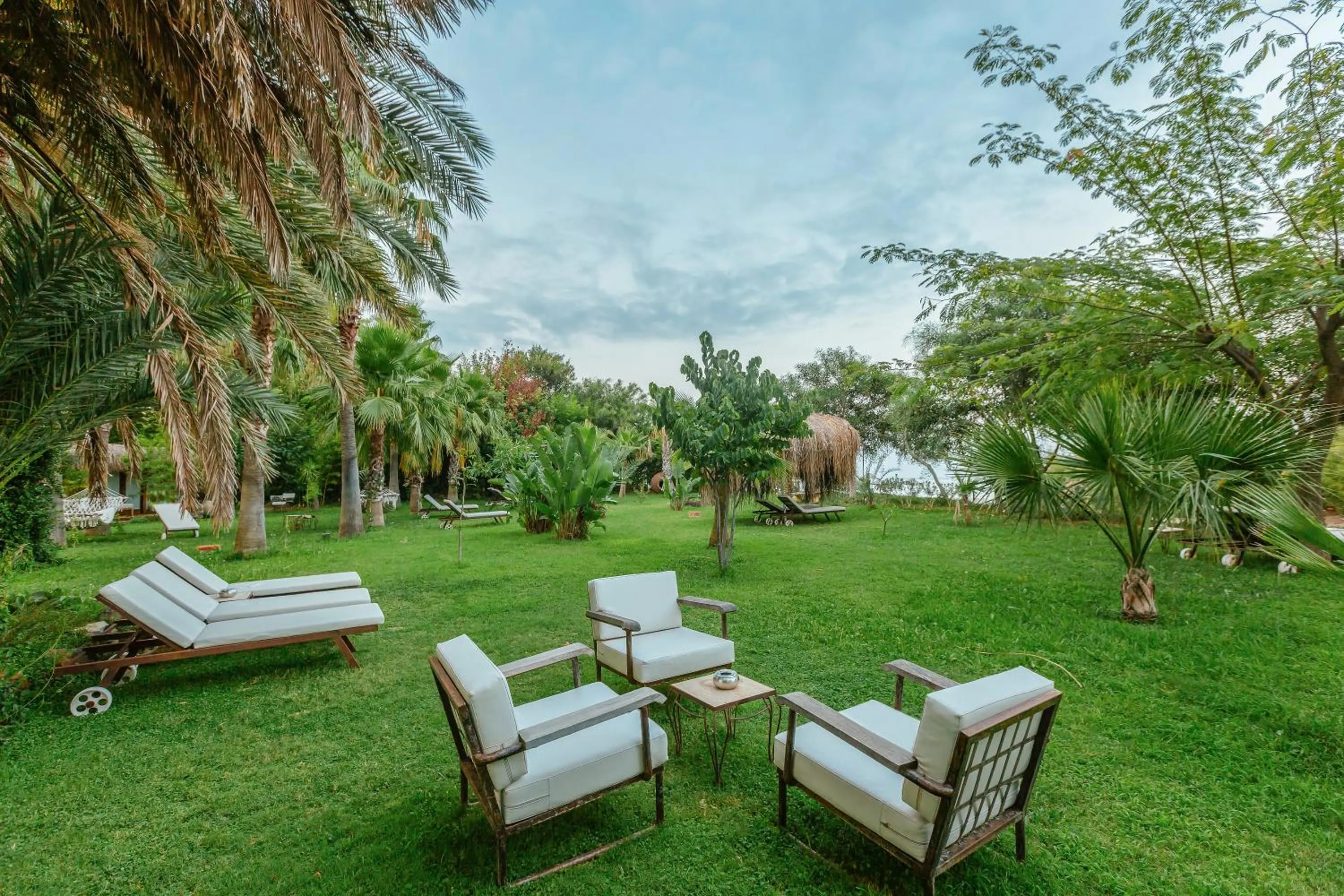 Garden in Olympos Lodge