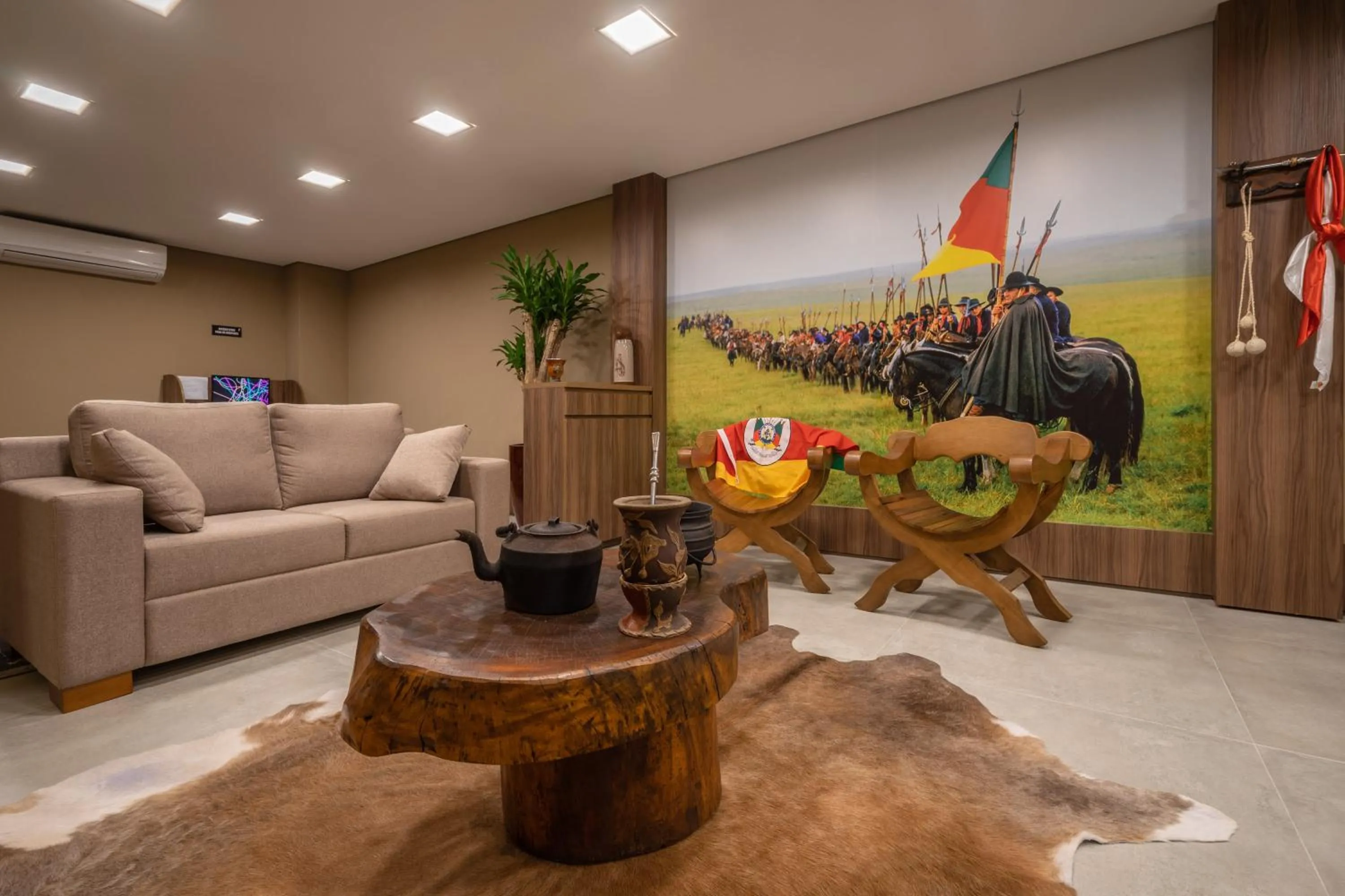 Seating area in Hotel Fioreze Centro