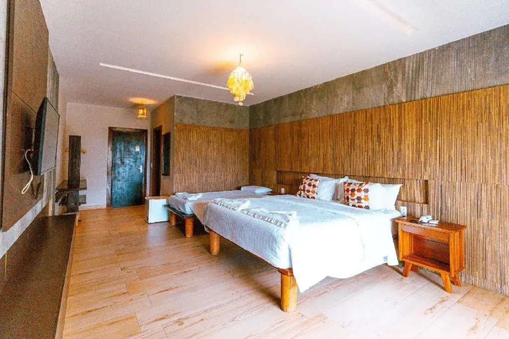 Bed in Hotel Casa do Mar Bed in Hotel Casa do Mar