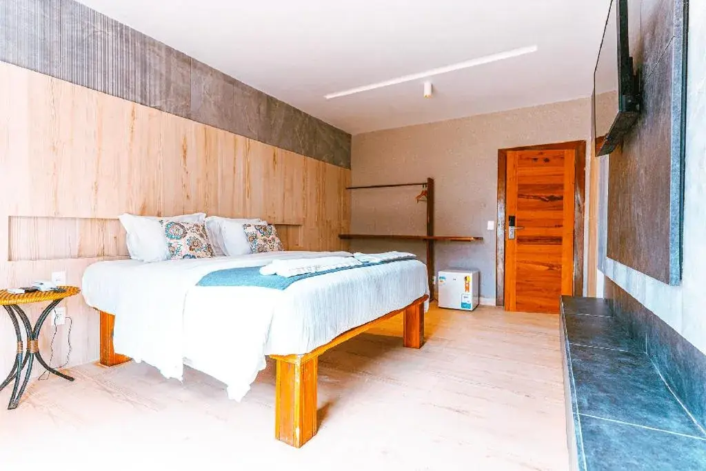 Bed in Hotel Casa do Mar Bed in Hotel Casa do Mar