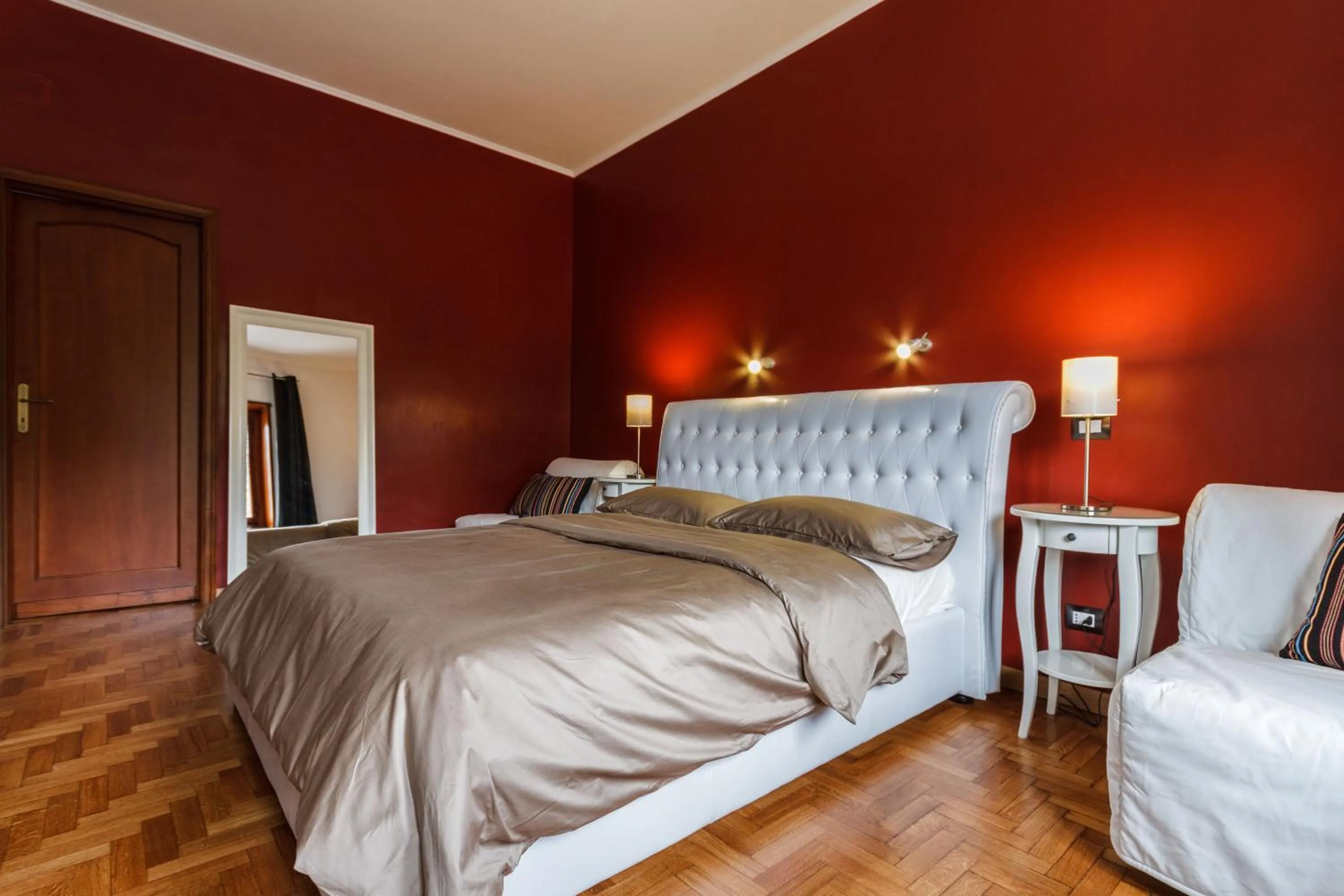 Bedroom, Bed in L'Angolo Cortese