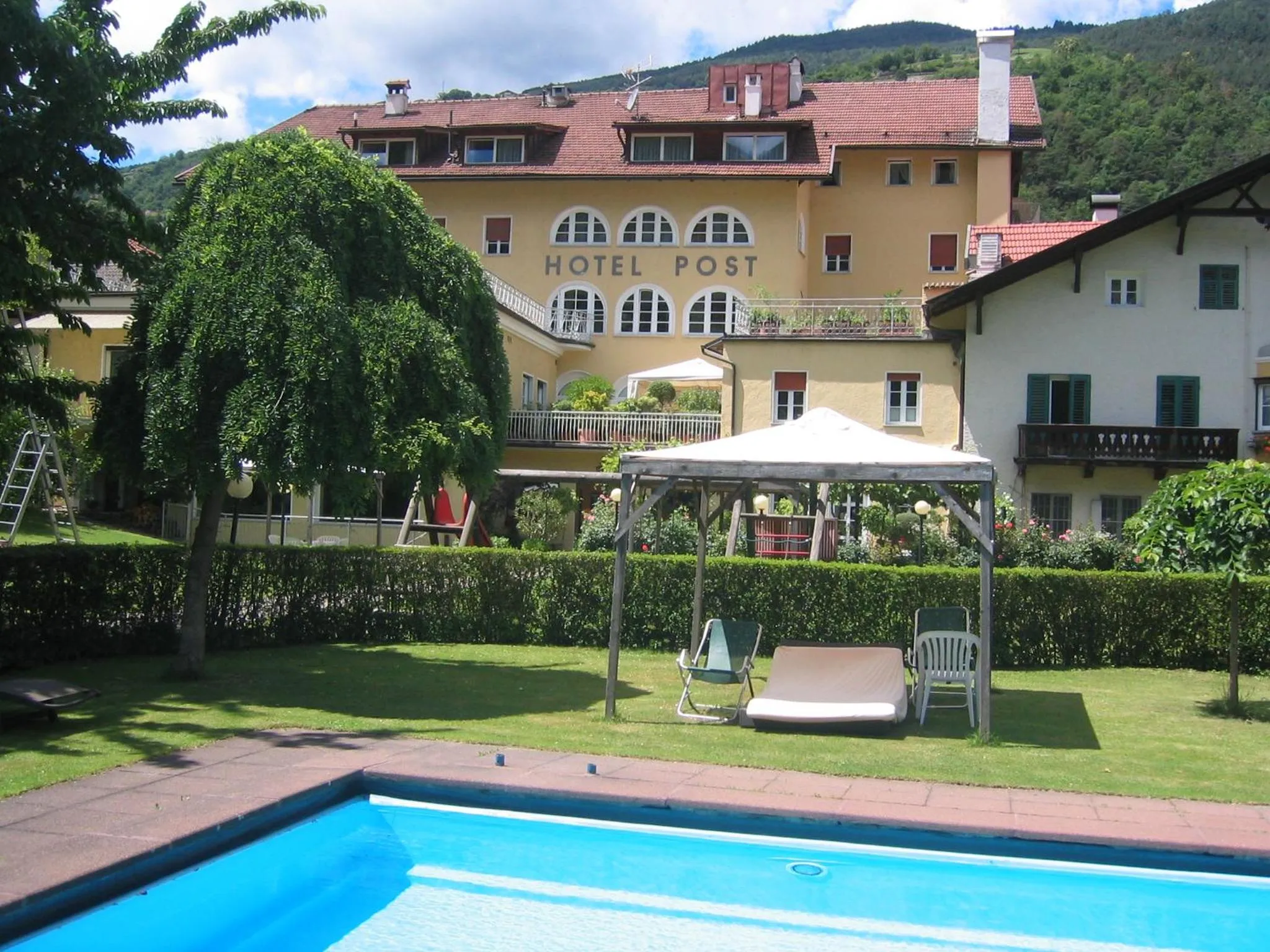 Garden in Parkhotel Post