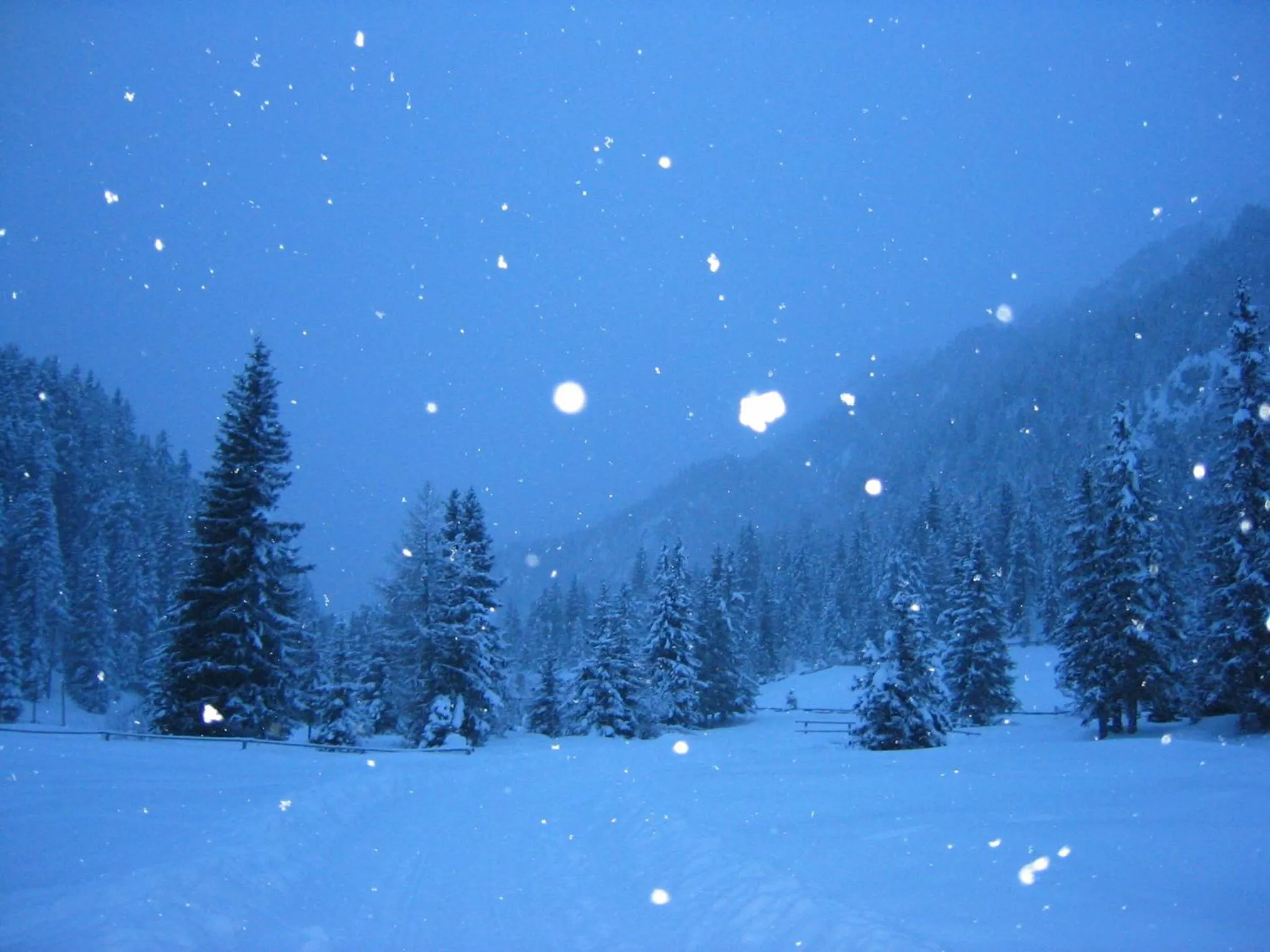 Winter in Parkhotel Post