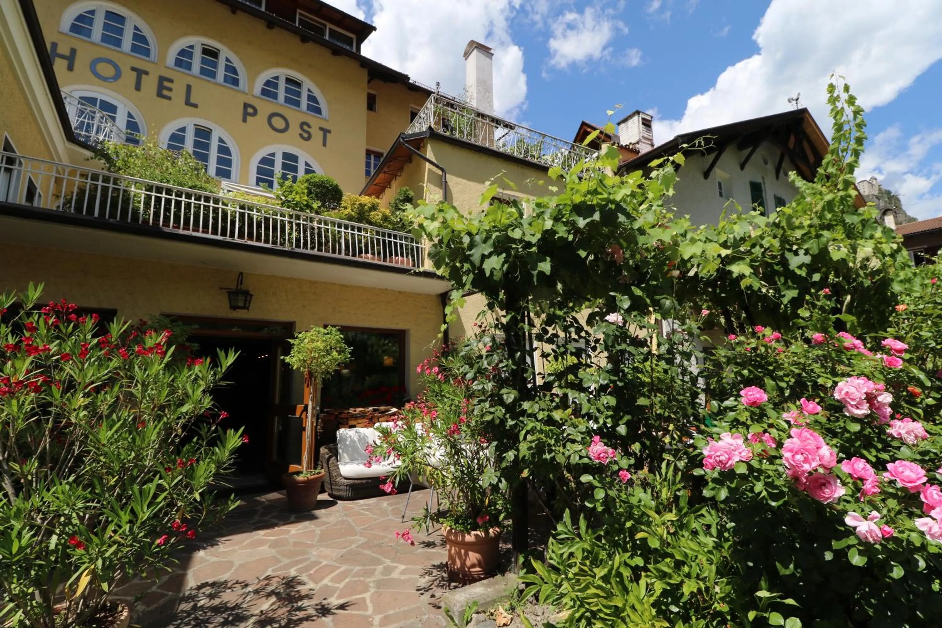 Garden in Parkhotel Post