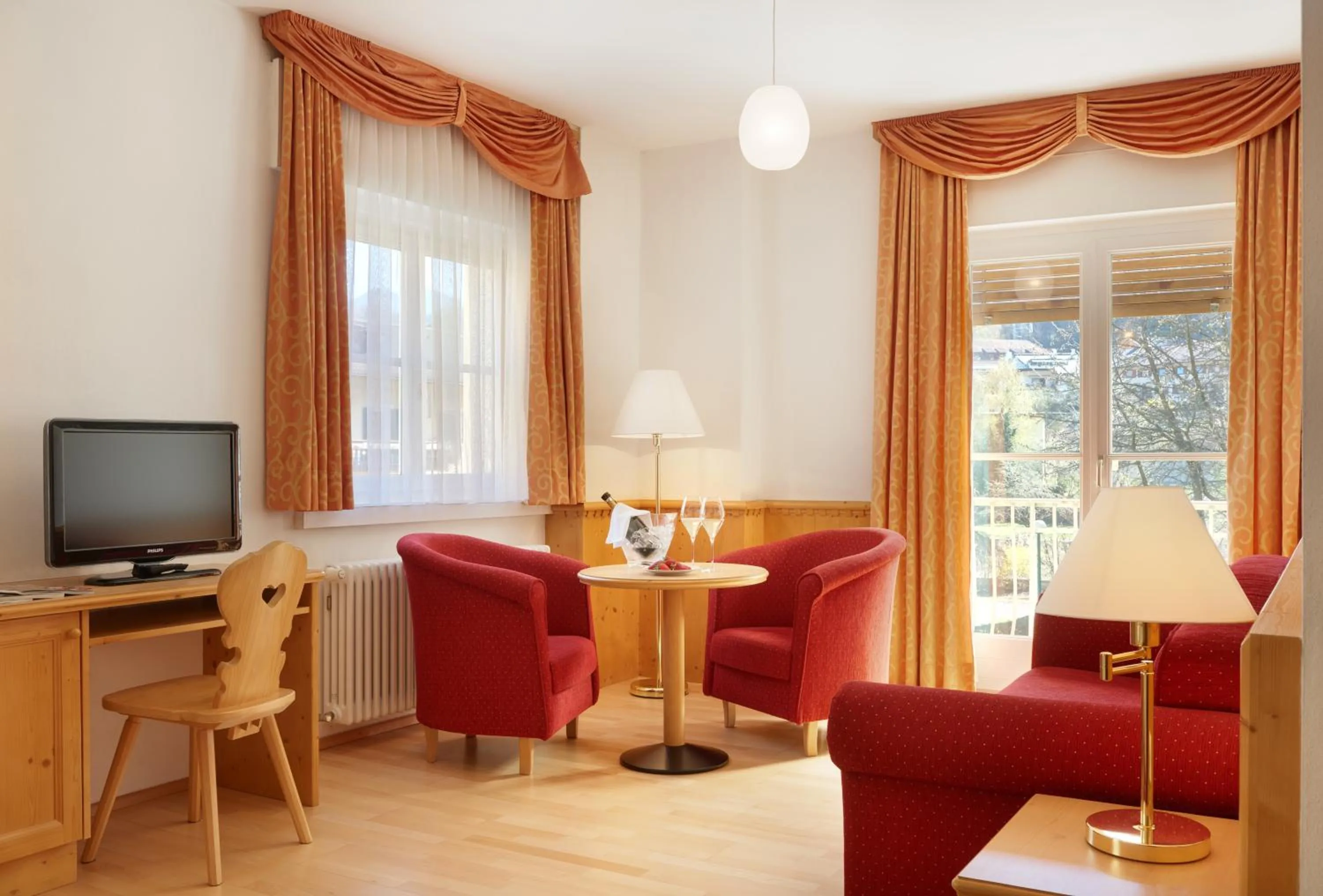 Balcony/Terrace in Parkhotel Post