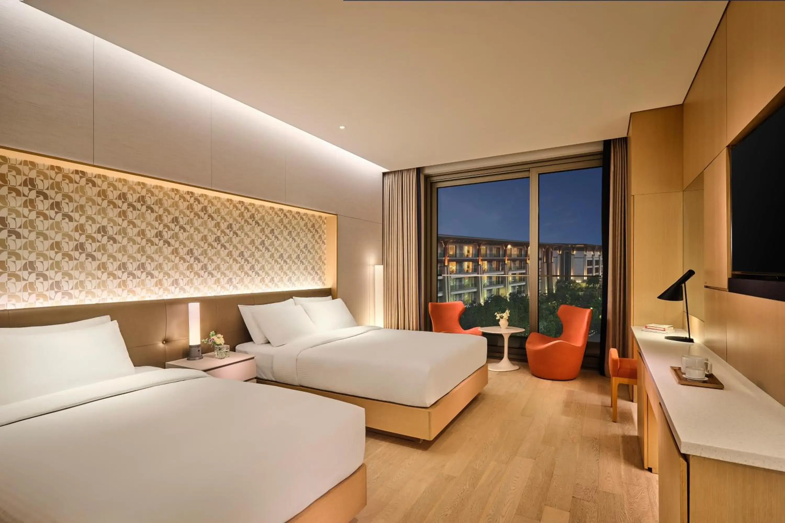 Deluxe Family Twin Room Courtyard in Shinhwa Jeju Shinhwa World Hotels Deluxe Family Twin Room Courtyard in Shinhwa Jeju Shinhwa World Hotels