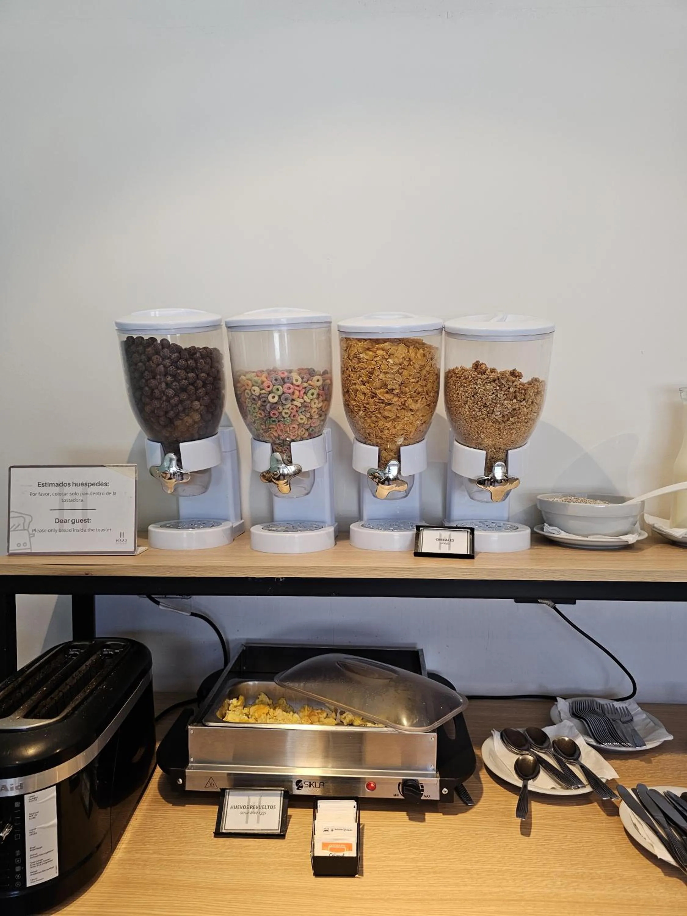 Breakfast in M382 Hotel Bariloche