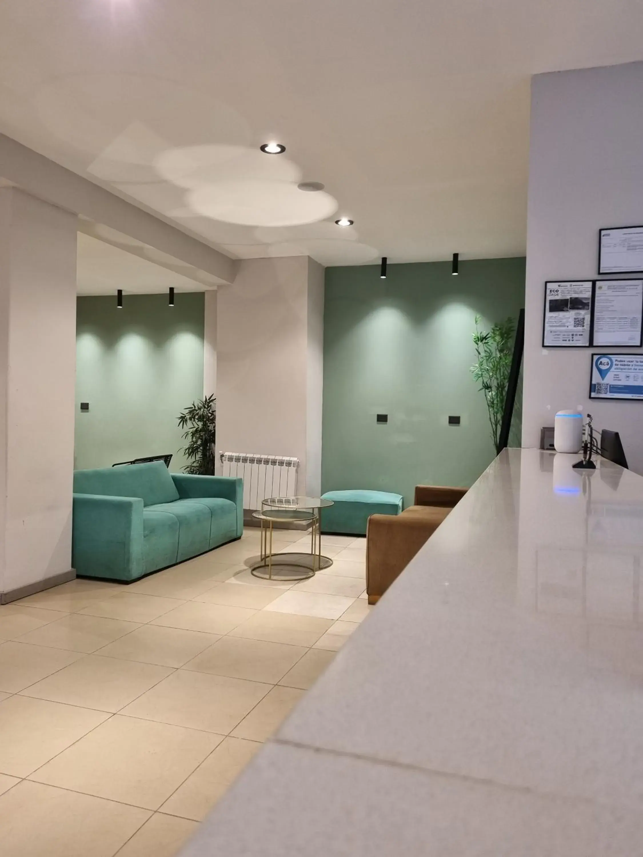 Lobby or reception in M382 Hotel Bariloche Lobby or reception in M382 Hotel Bariloche