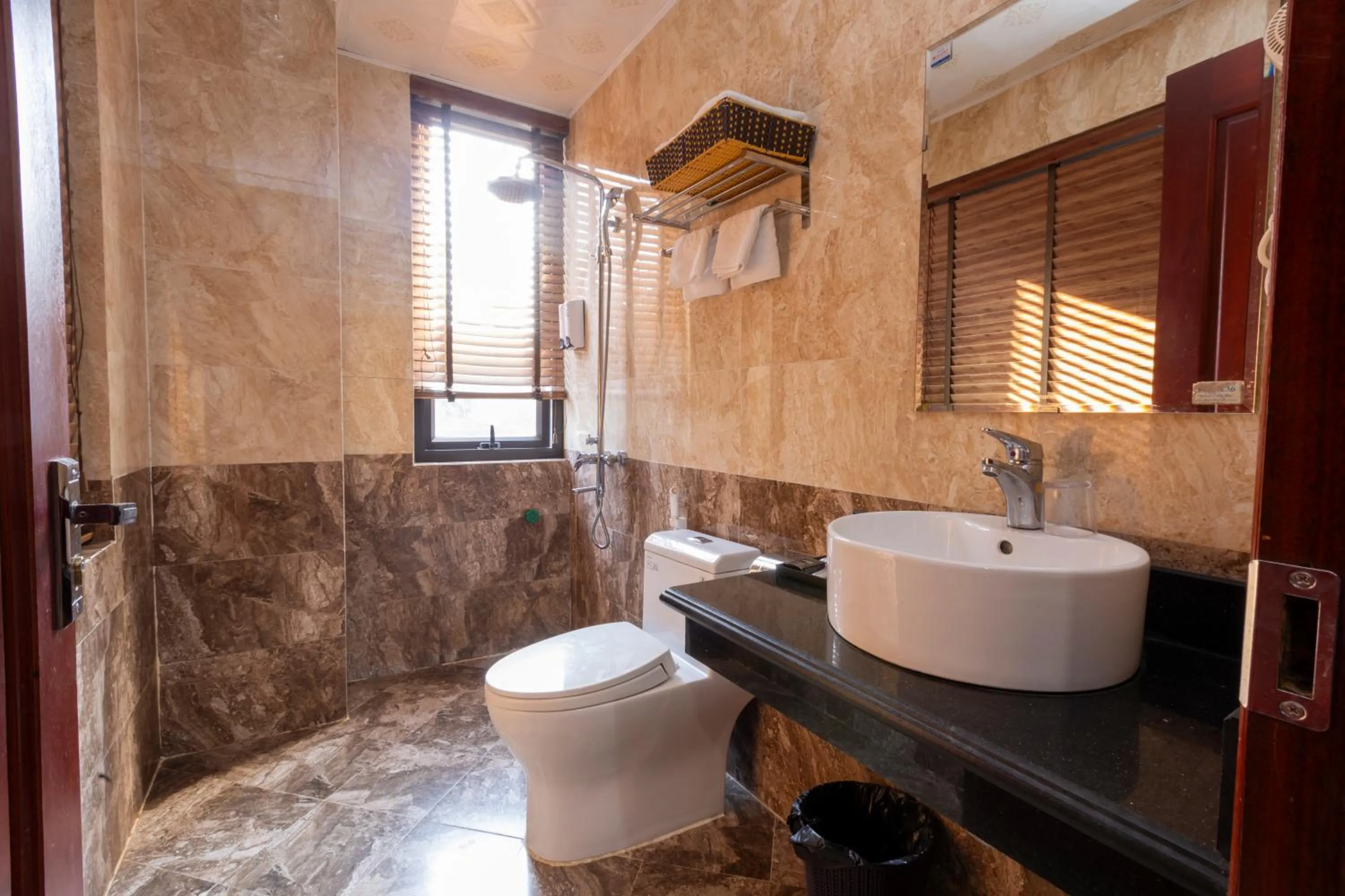 Shower in Sapa Melody Hotel