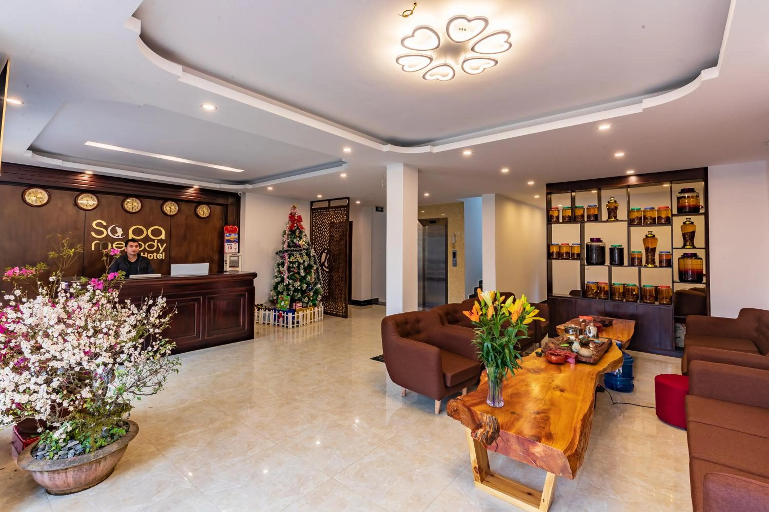 Lobby or reception in Sapa Melody Hotel