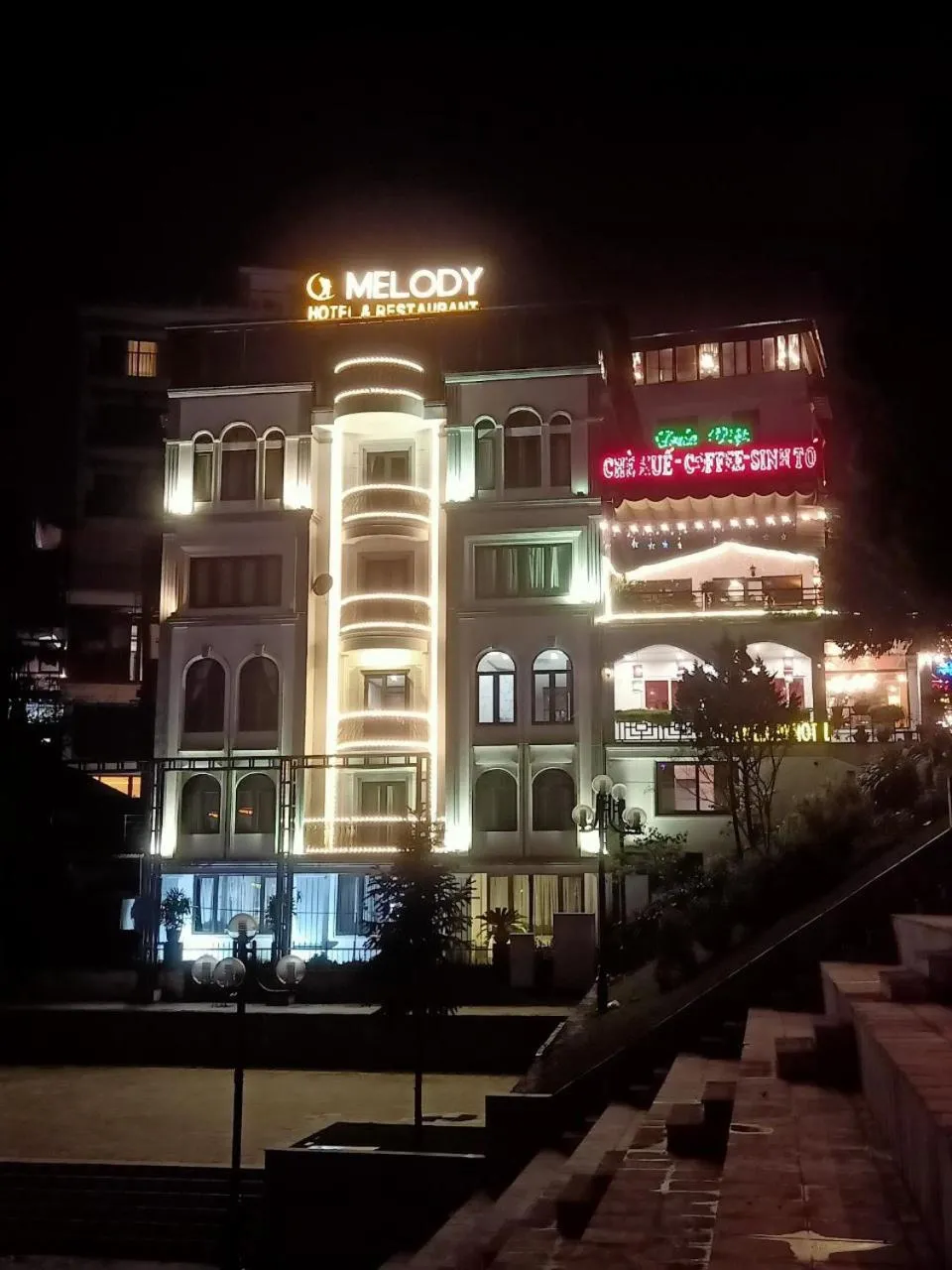 Property building in Sapa Melody Hotel