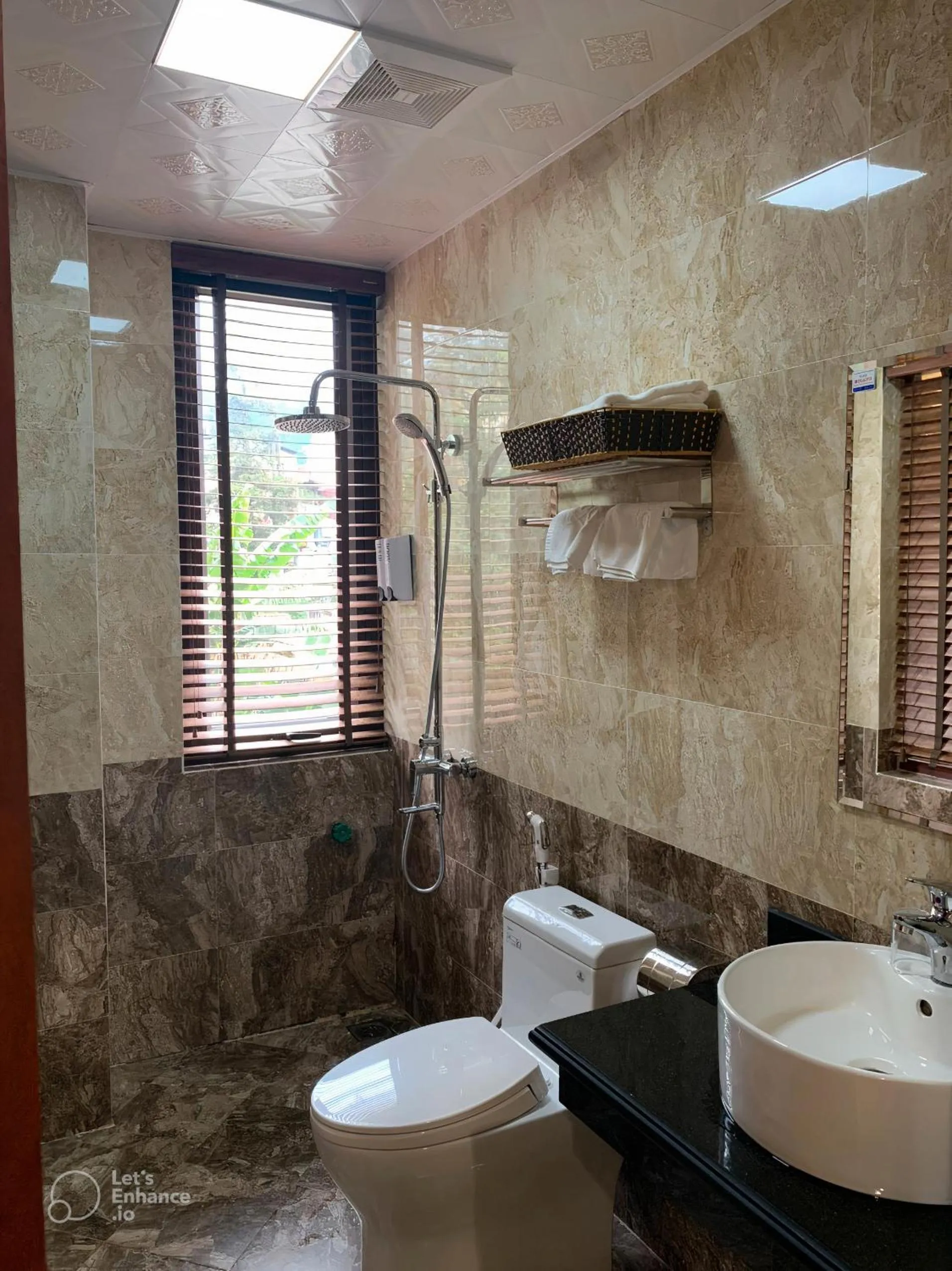 Bathroom in Sapa Melody Hotel