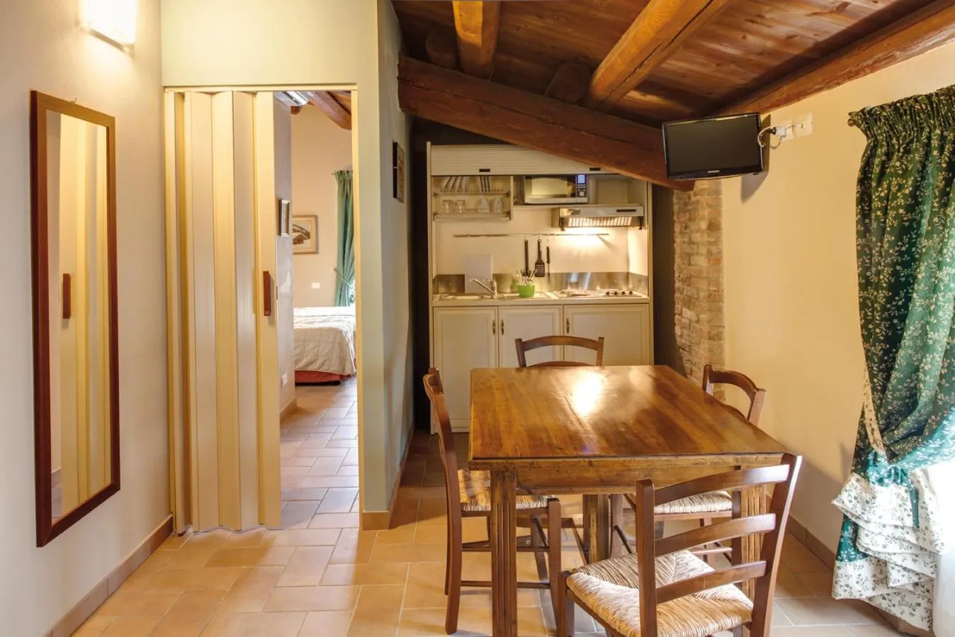 Kitchen or kitchenette in Hotel Residence Diamantina