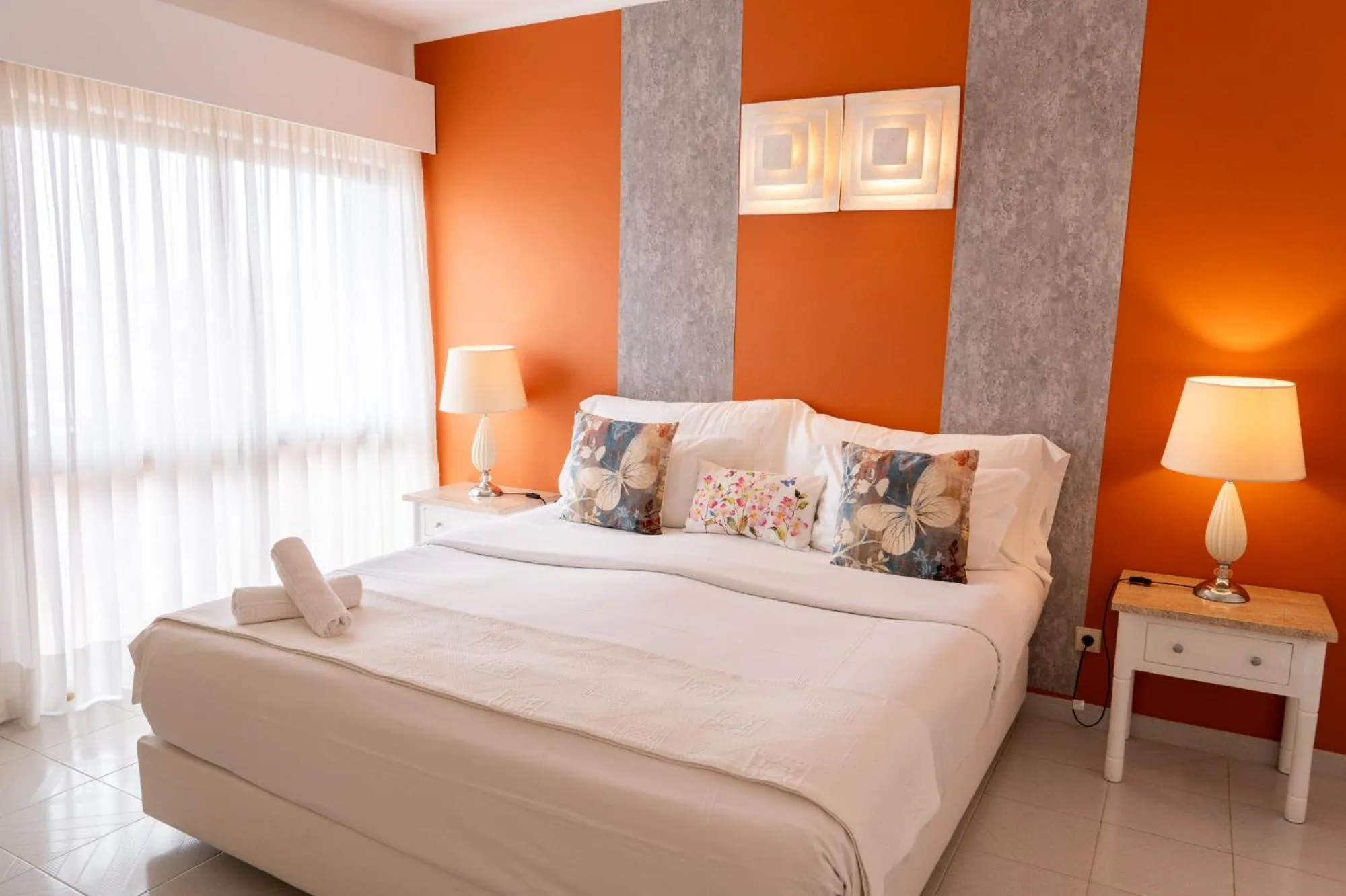 Bedroom, Bed in Villa Mar Azul